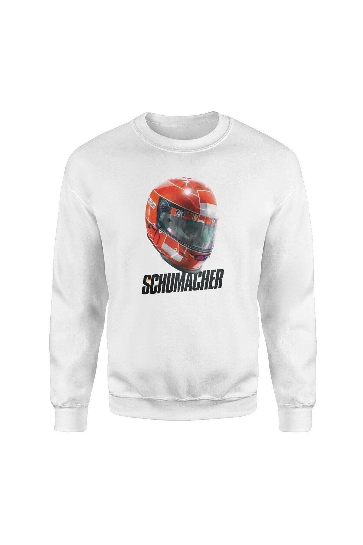 Pisa Art Schumacher Design Beyaz Sweatshirt