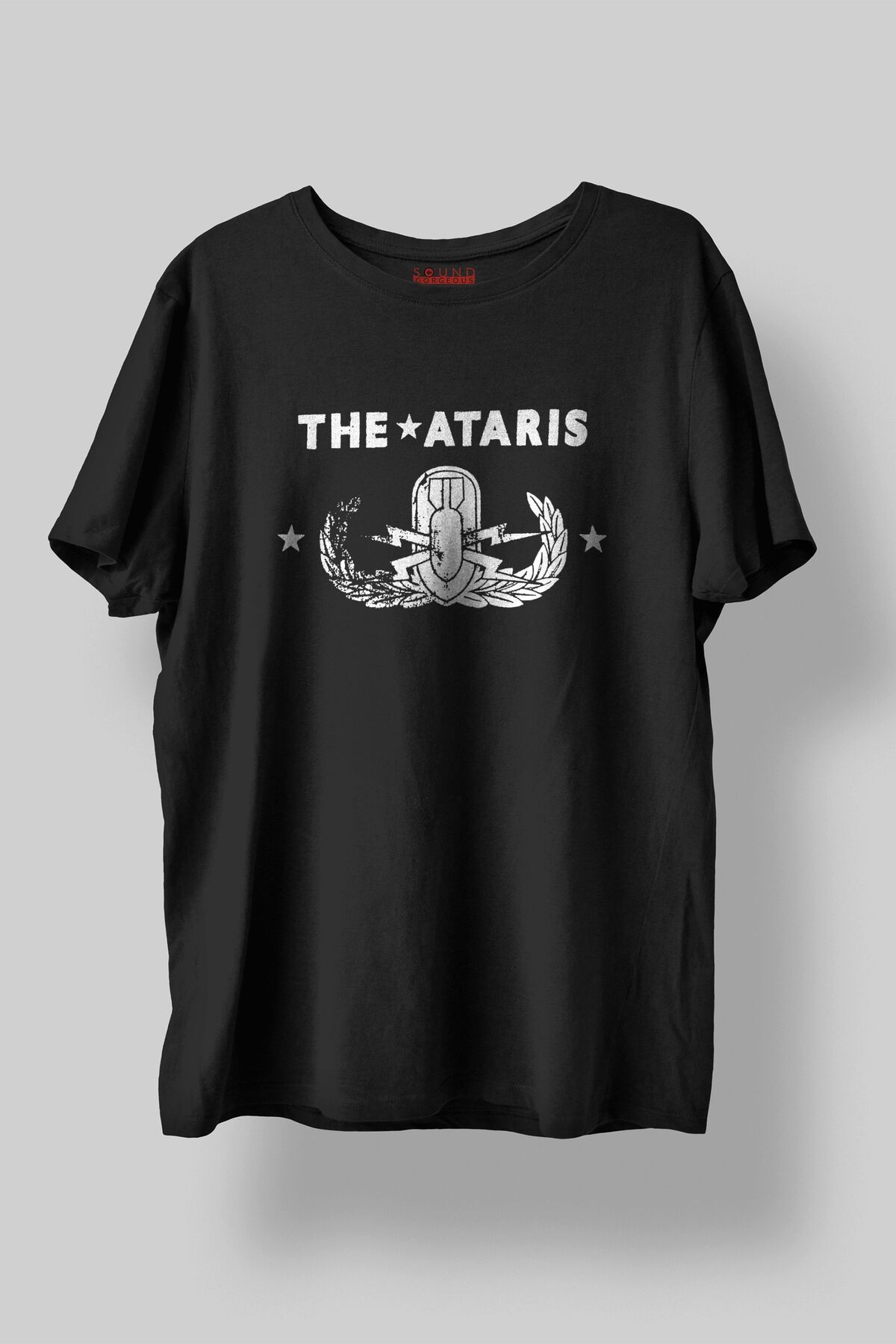 Sound Gorgeous The Ataris Baskılı Regular Fit Unisex Siyah T-Shirt %100 Pamuk No:623