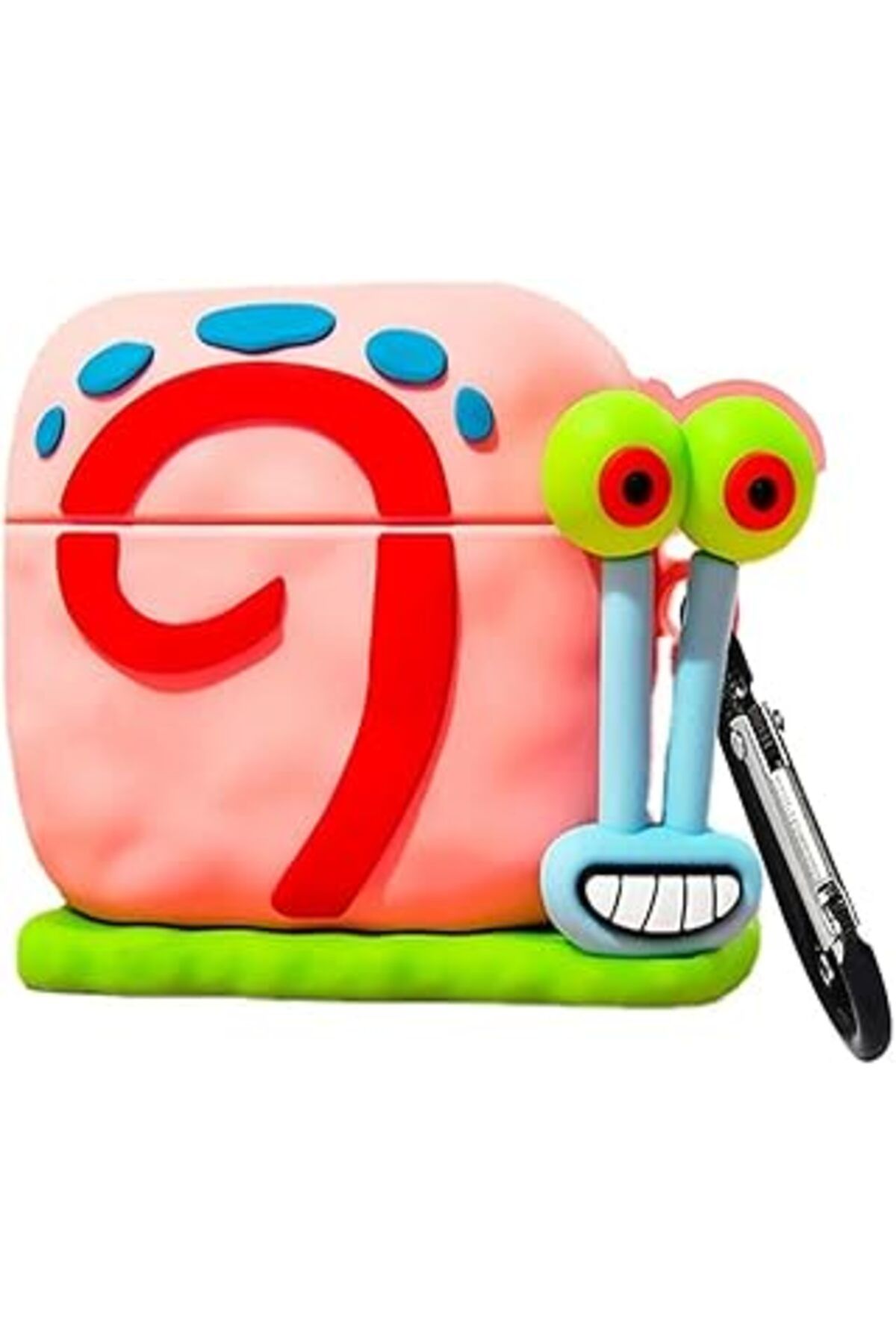 Mu Art Ahşap Microsonic Airpods 1. Nesil / 2. Nesil Için Kılıf Cartoon Figürlü Silikon Crtn-fgr-gry-the-snl [air