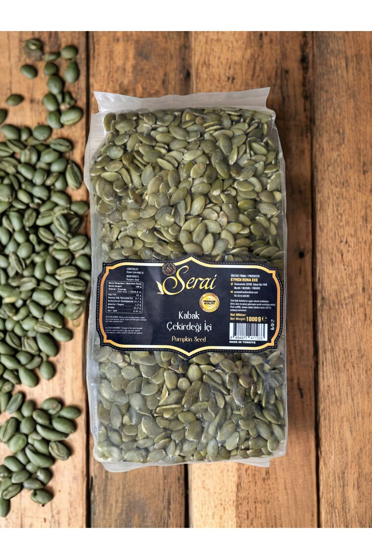 Serai Kabak Çekirdeği İçi - 1 kg