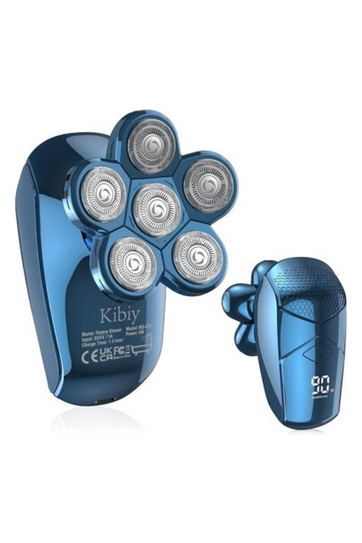 Kibiy Erkekler Için Tıraş Makinesi 5'i 1 Arada Ipx7