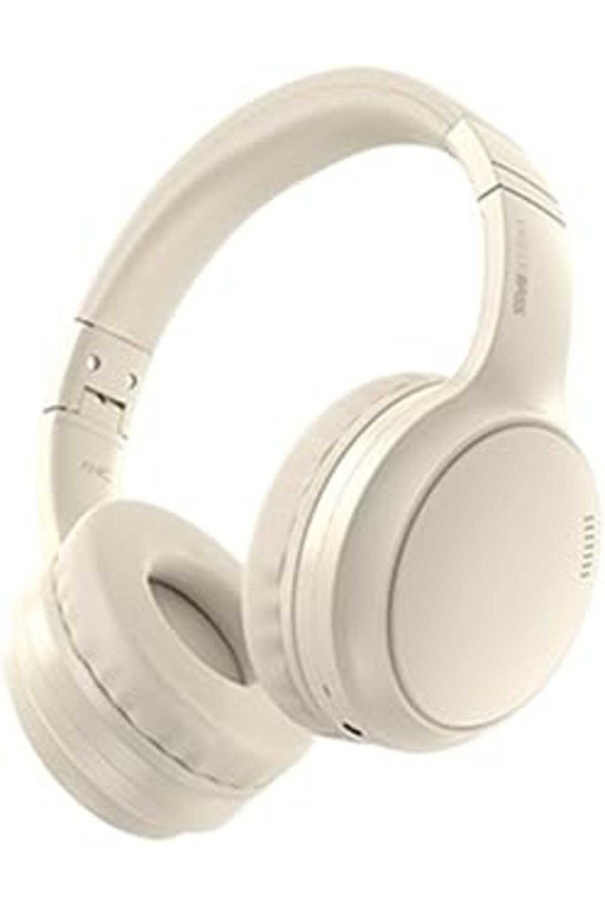Mu Art Ahşap Karler Bass Aktif Gürültü Engelleyici Özellikli Kafaüstü 5.3 Bluetooth Kulaklık - Beyaz