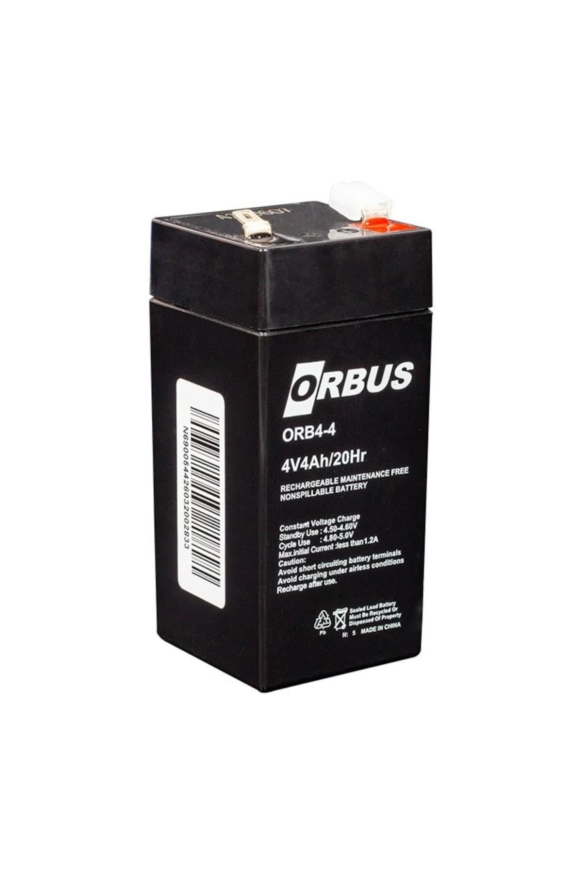 ORBUS 4 VOLT 4 AMPER AKÜ ORBUS 100X45X45X CM