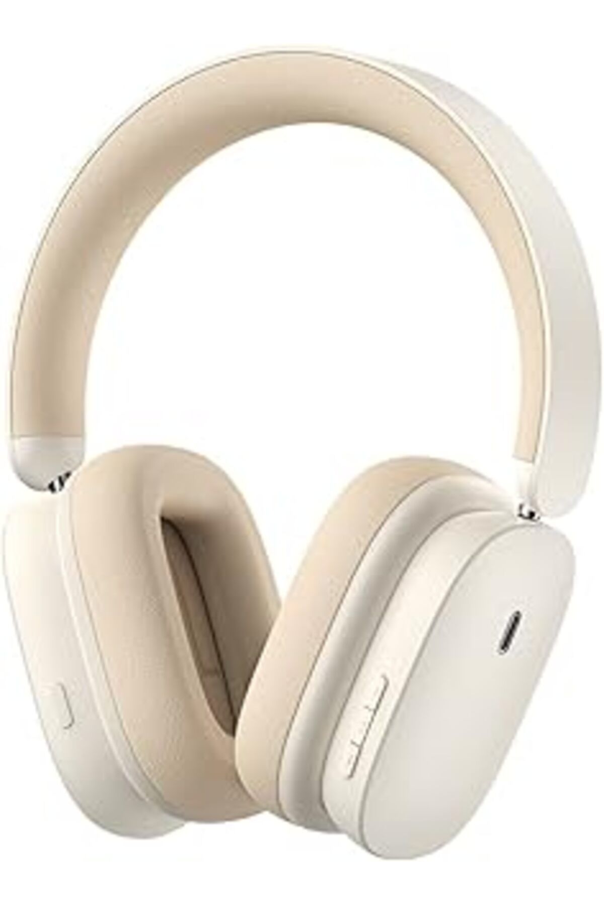 Pazarcan Bowie H1 Anc Wireless Headphones Bluetooth Kulaklık-Krem, Standart