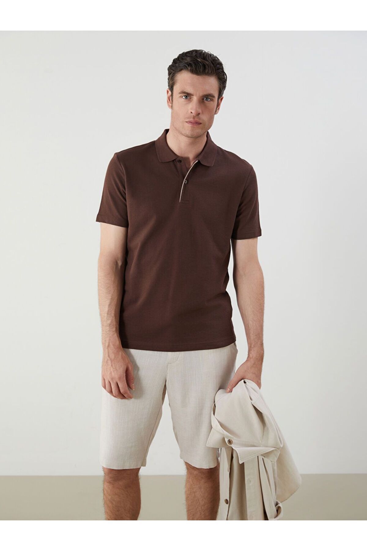 LC Waikiki SOUTHBLUE Polo Yaka Kısa Kollu Erkek Tişört