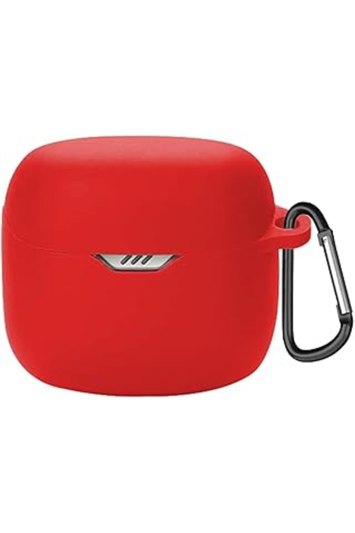 Pazarcan Microsonic Jbl Tune Flex Için Kılıf Mat Silikon Kırmızı [Tune Flex Ile Uyumlu Kılıf - Kırmızı]