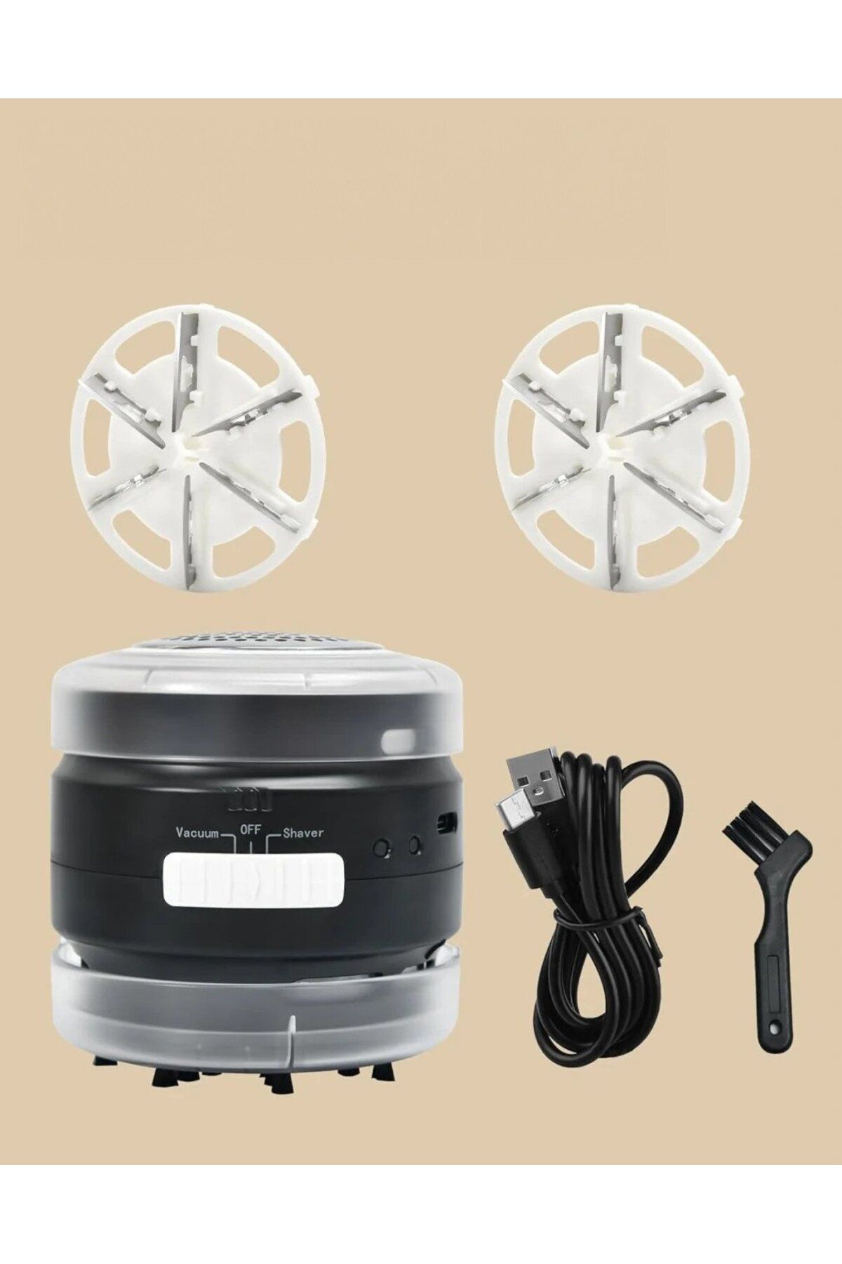 STN-Lint cleaner with suction function Stn, ABS, black, 220 V, 8.5 x 8.5 x 8.8 cm 3