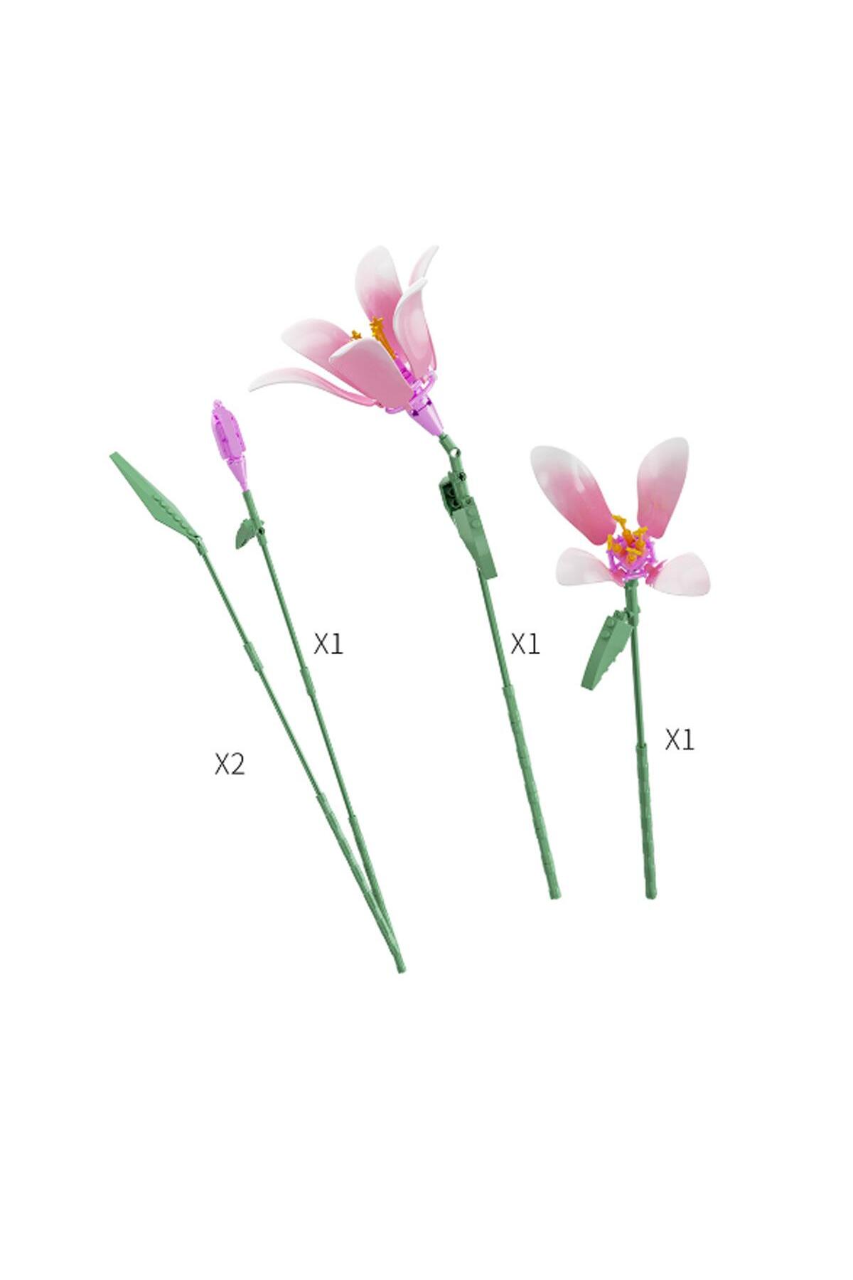 ساختنی اسباب‌بازی ساختمان لیلای صورتی