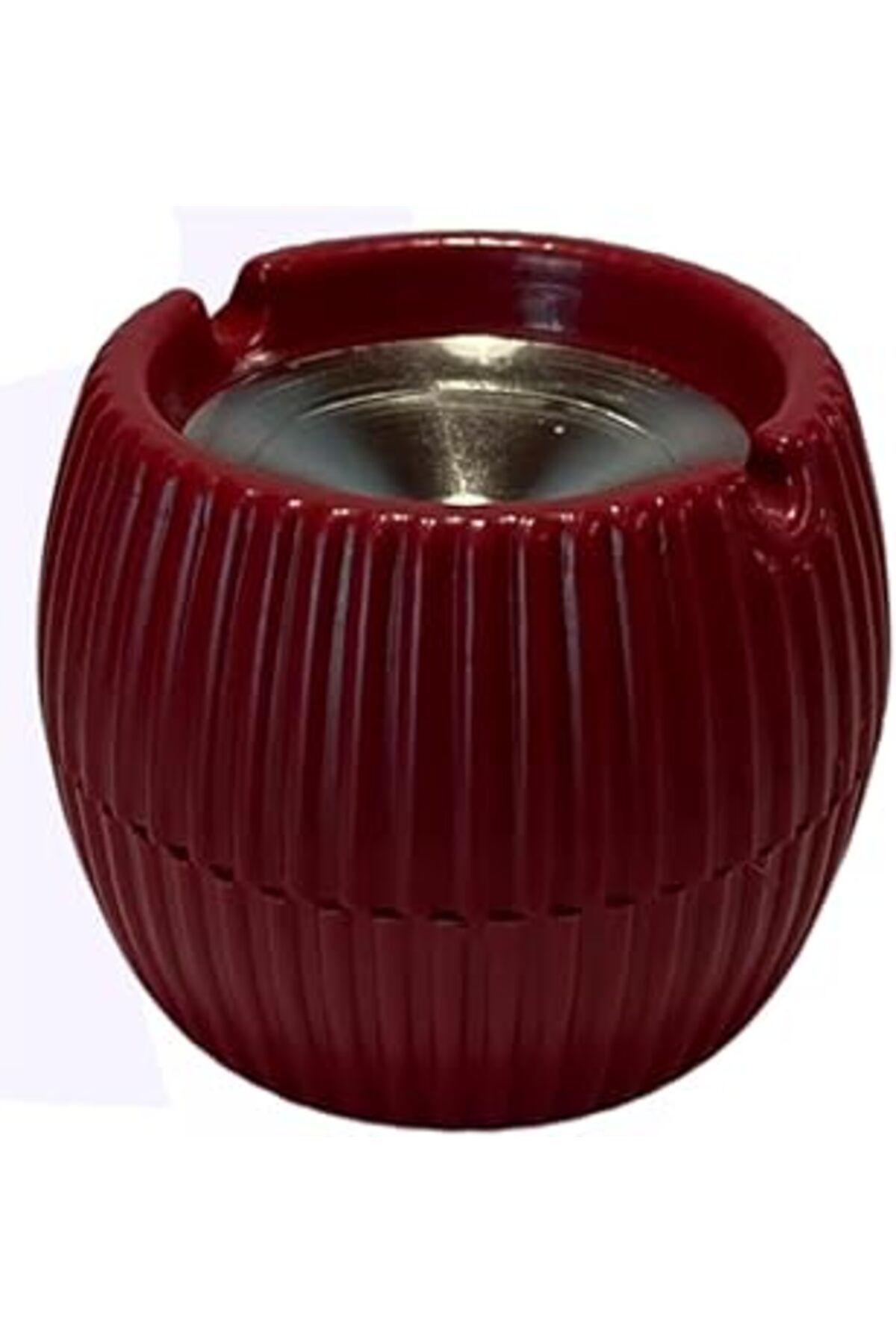 Mu Art Ahşap Bybars Kokusuz Küllük (Bordo)