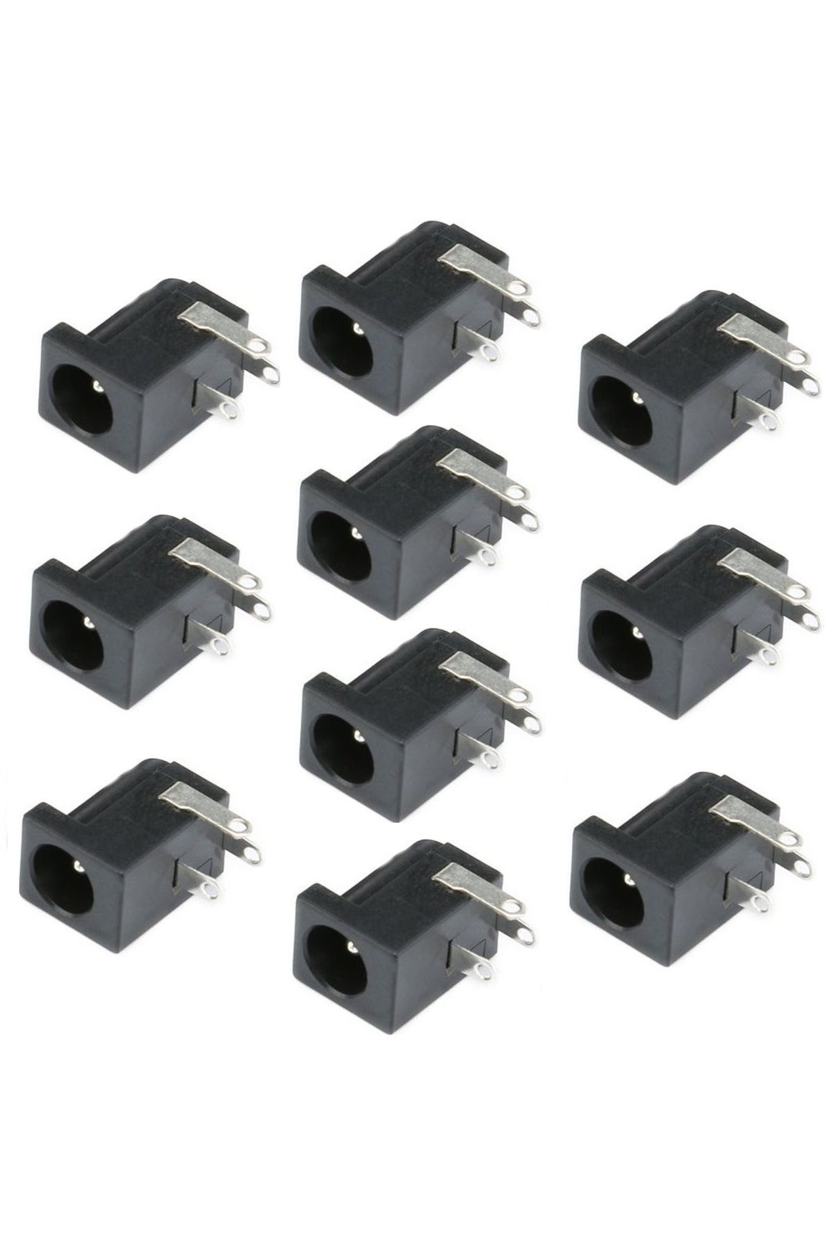 Devre Dünyası Arduino Power Güç Giriş Konnektörü PCB Şase Tip (2.1mm) - 10 Adet