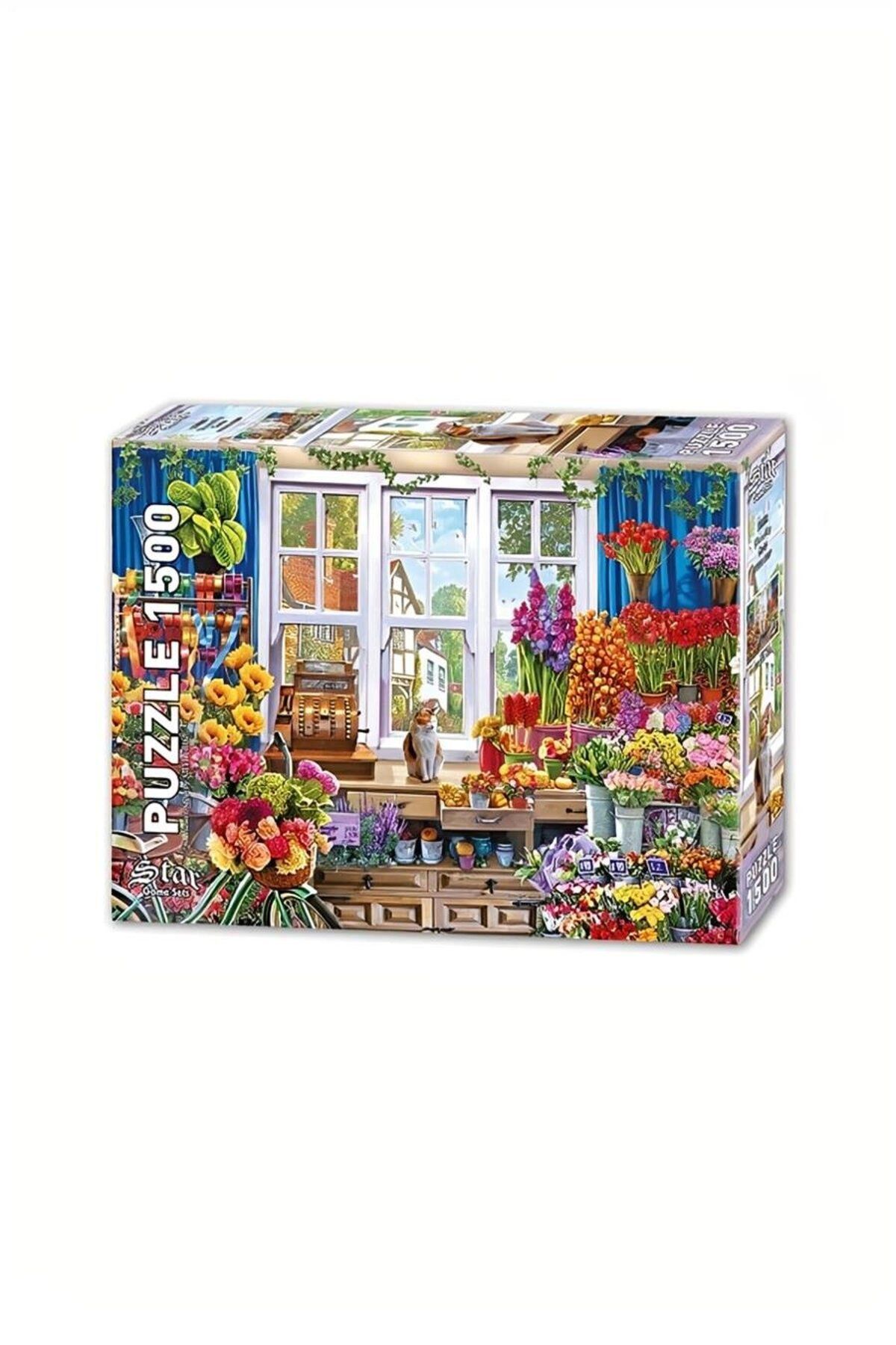 supertrend Süpertrend 1500'LÜK PUZZLE ÇİÇEKÇİ