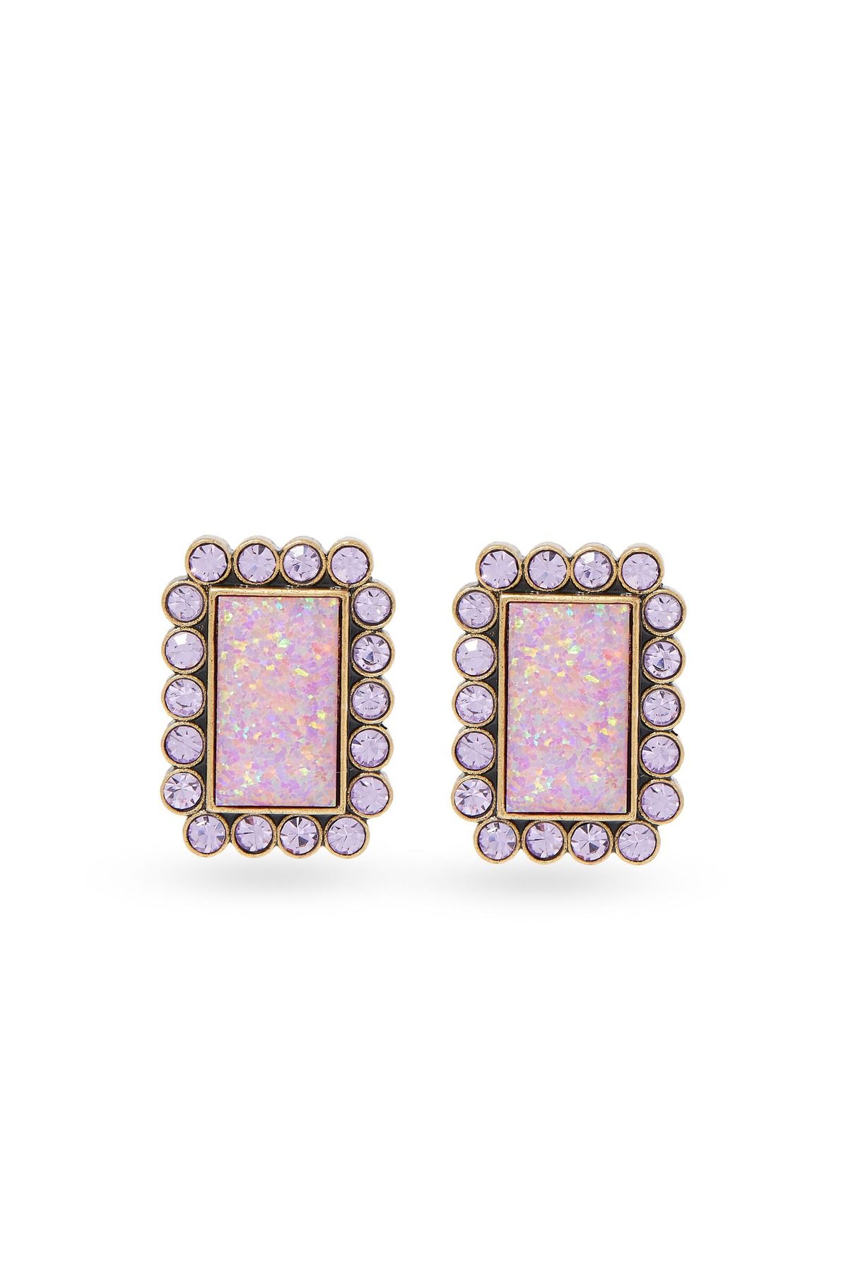 Kurt Geiger Regency Linear Earrings Kadın Küpe 6x1x0.5 cm