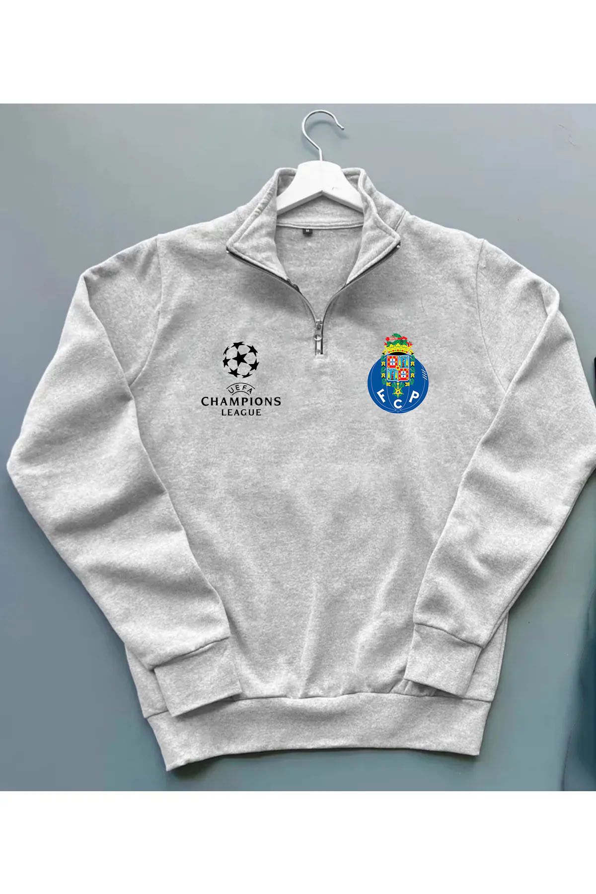 Pisa Art CHAMPİONS LEAGUE PORTO F.C DİK YAKA SWEATSHİRT UNİSEX ÖZEL TASARIM