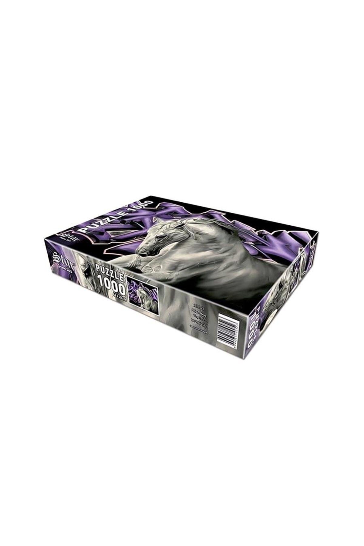 supertrend Süpertrend 1000'LİK PUZZLE BEYAZ AT