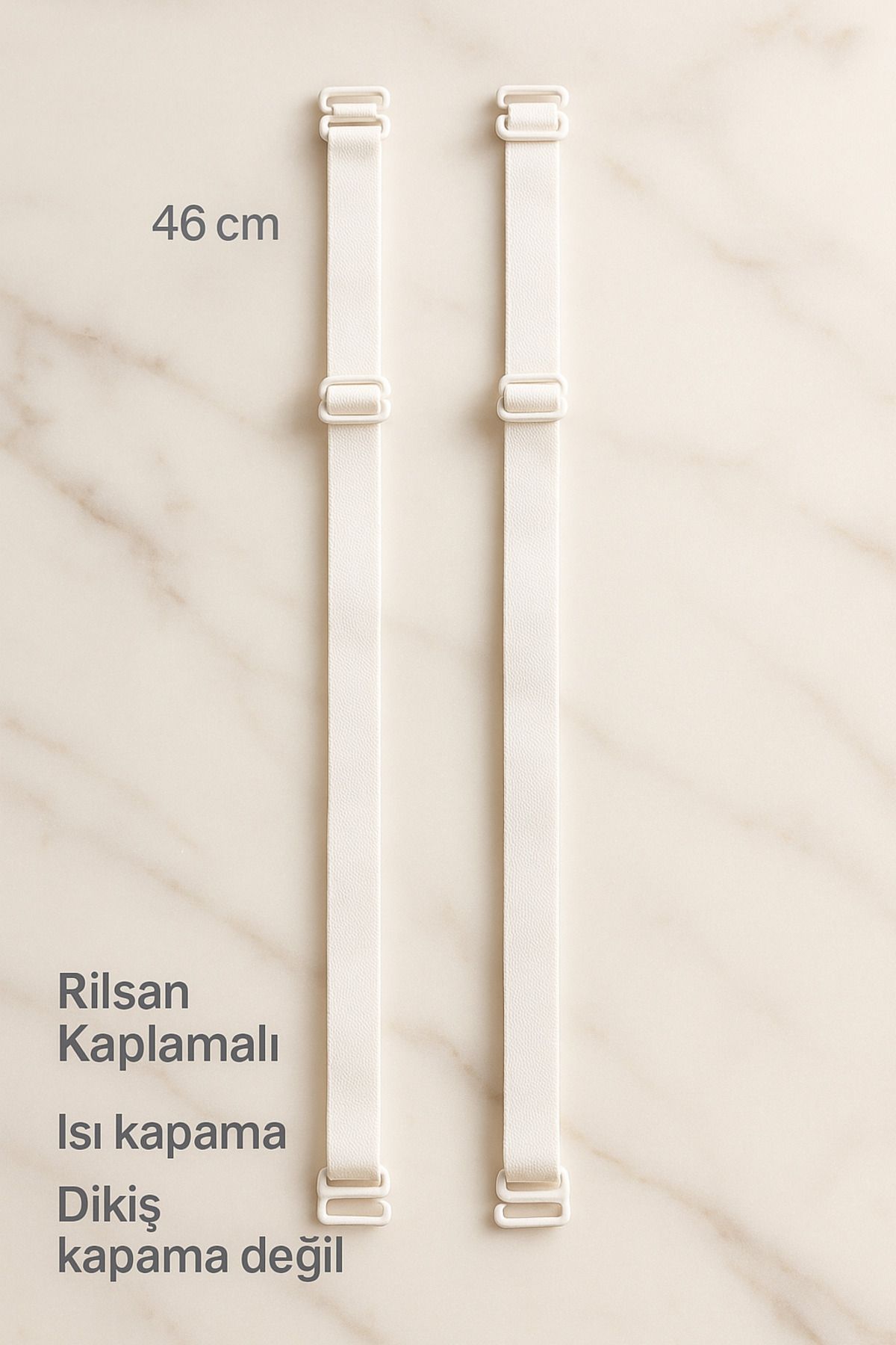 Urrenn Çıkarılabilir Sütyen Askısı 3 Renk Seçenek – Kaplamalı , Ayarlanabilir, Dayanıklı, Şık (46 cm)