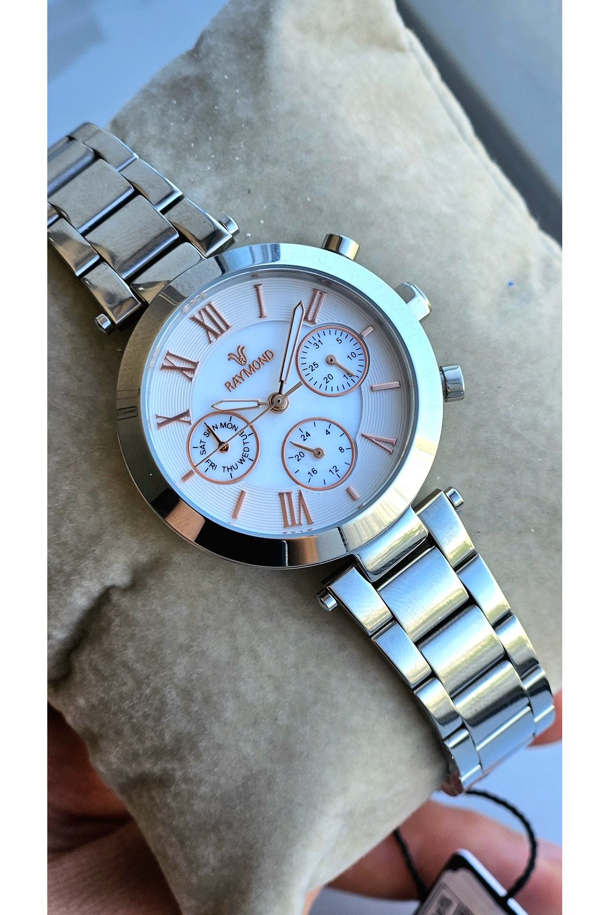 Raymond RYM-81004 RAYMOND 34mm %100 ORIJINAL- KADIN KOL SAATİ - SU GEÇİRMEZ - 2 YIL GARANTİ
