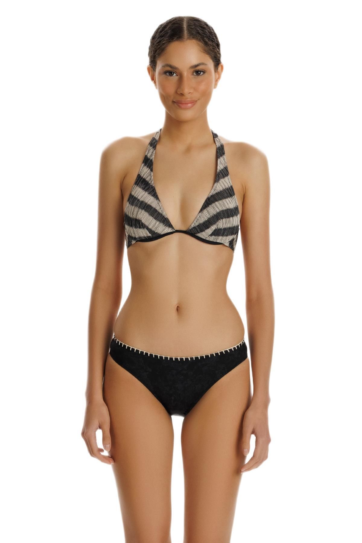 ZEKİ Zeki Diana Siyah Telli Bikini Takımı