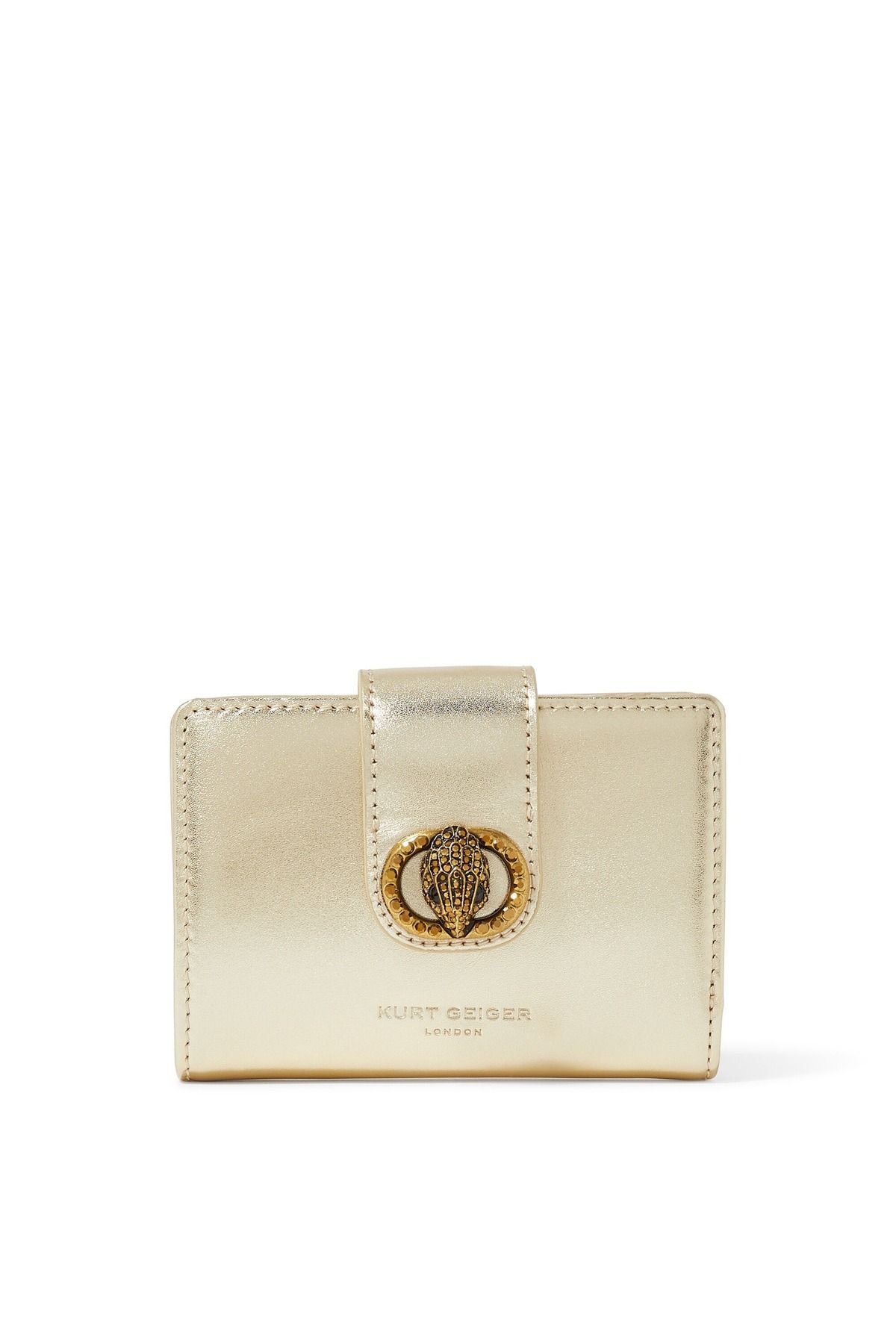 Kurt Geiger Chelsea Fold Wallet Kadın Deri Cüzdan 11x9x2 cm