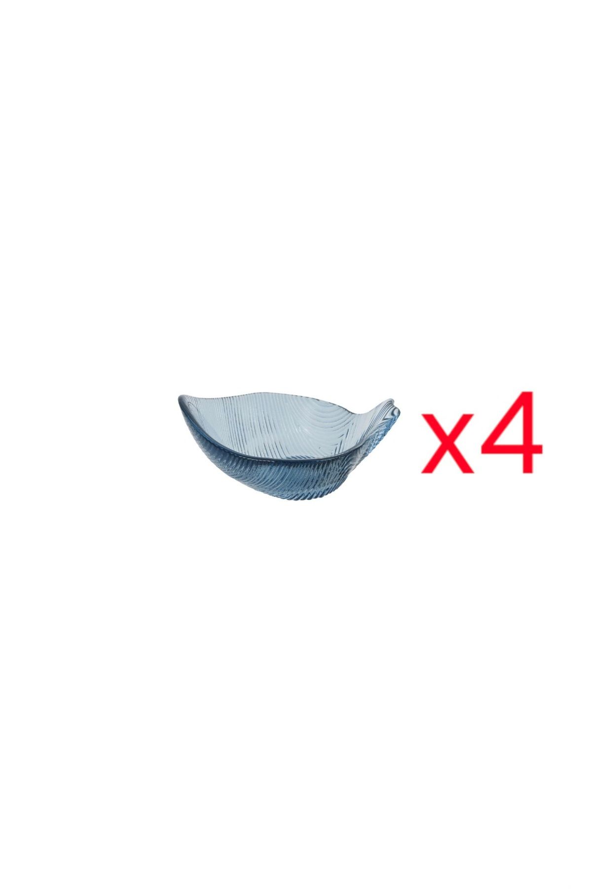 Porland Coralline Mavi Kase 4'lü 11cm