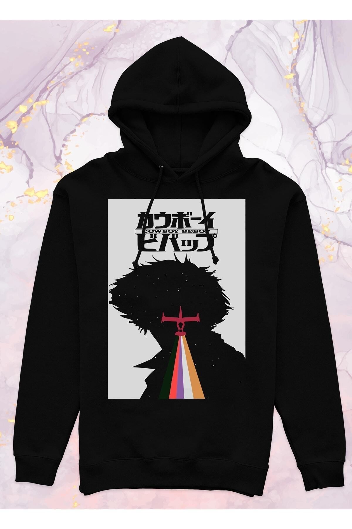 Pisa Art Cowboy Bebop - The Bebop - Cepsiz Kapüşonlu Sweatshirt