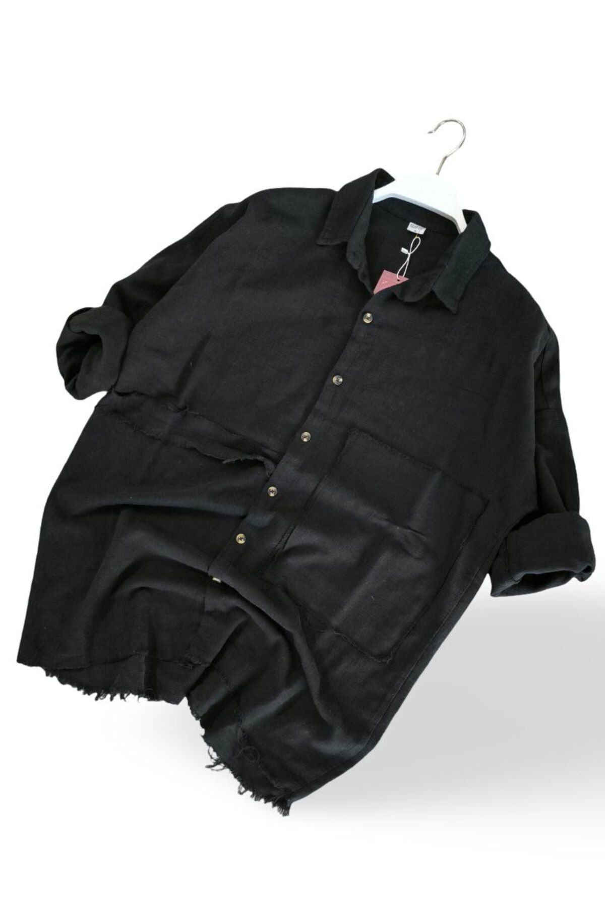 Butik Masculine Linen Oversize Urban Gömlek