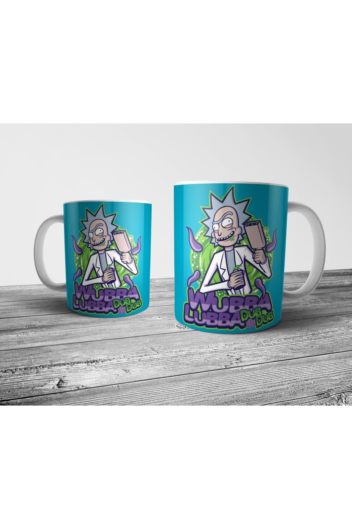 Pixxa Rick and Morty Kupa Bardak Model 29