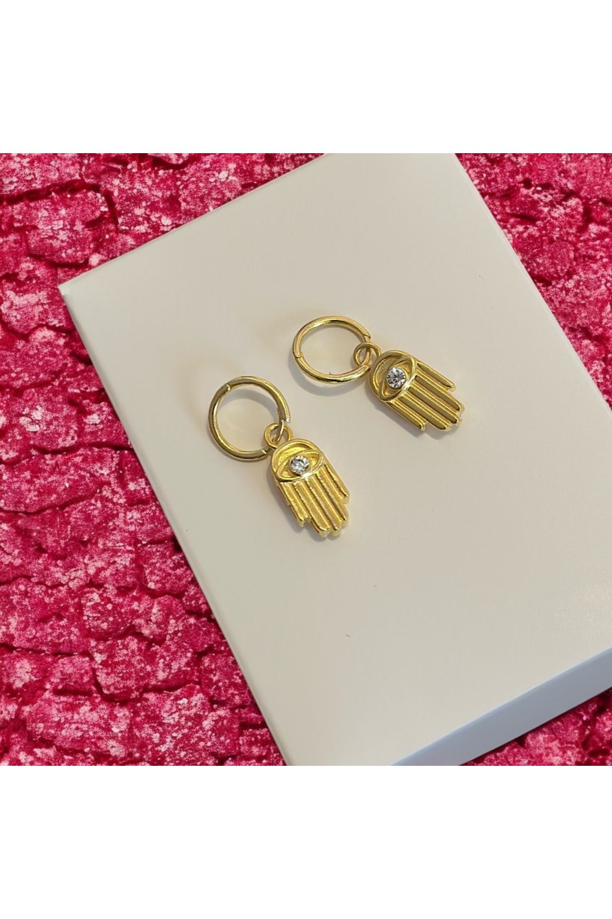 EcMore Jew Golden Eye Hamsa