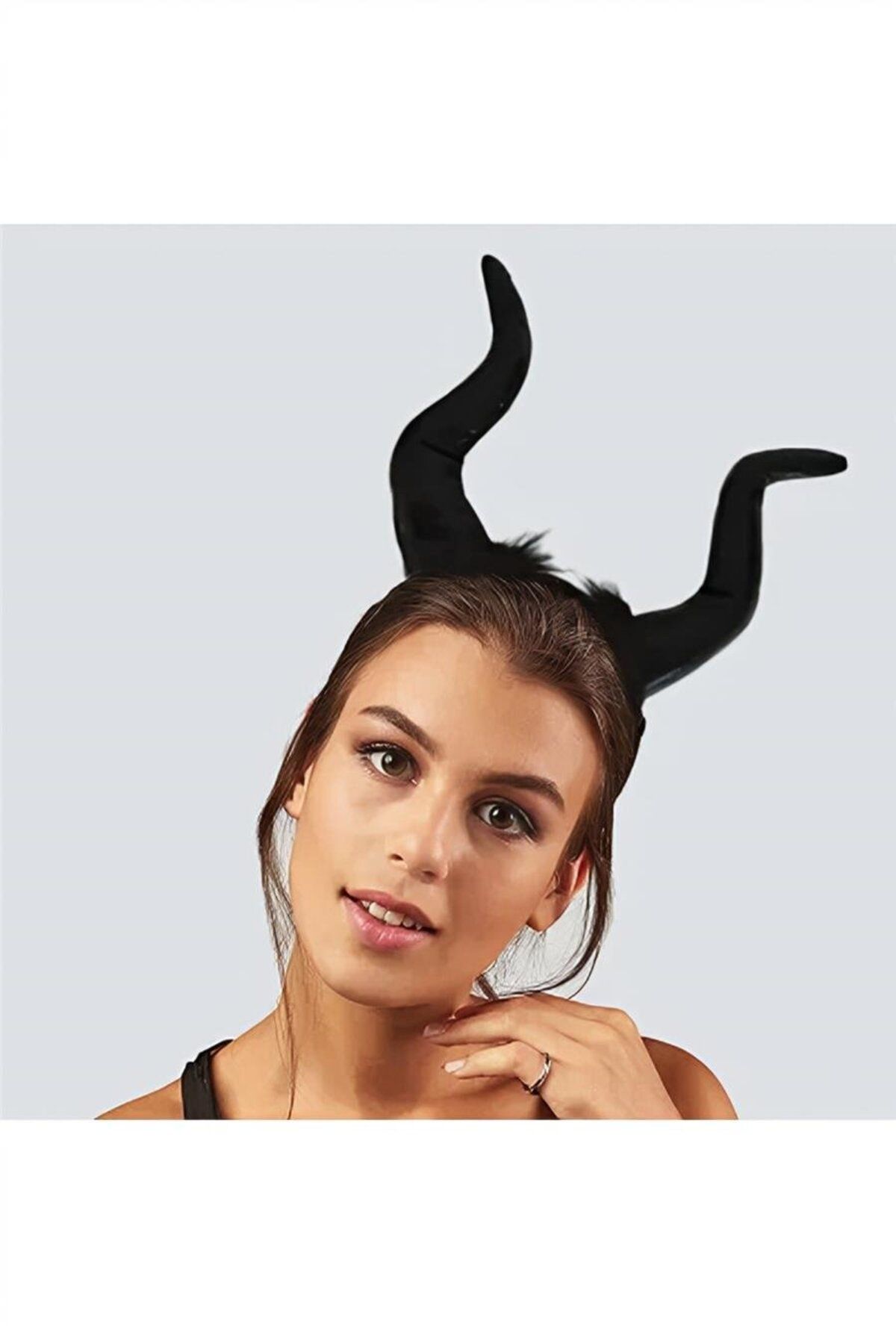 alsepeteavm Halloween Siyah Malefiz Taç