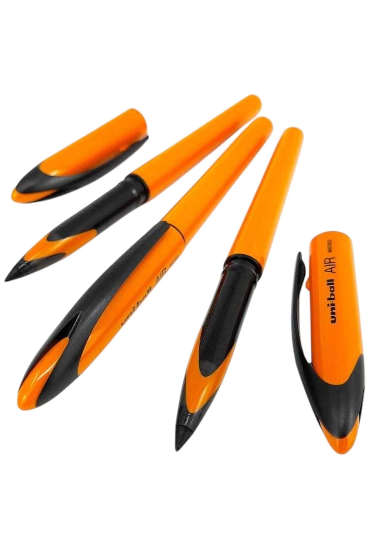 UNİ-BALL UNİBALL AIR ( 0.5 ) ROLLER KALEM TURUNCU ( Mavi Mürekkep) ( Üç Adet )