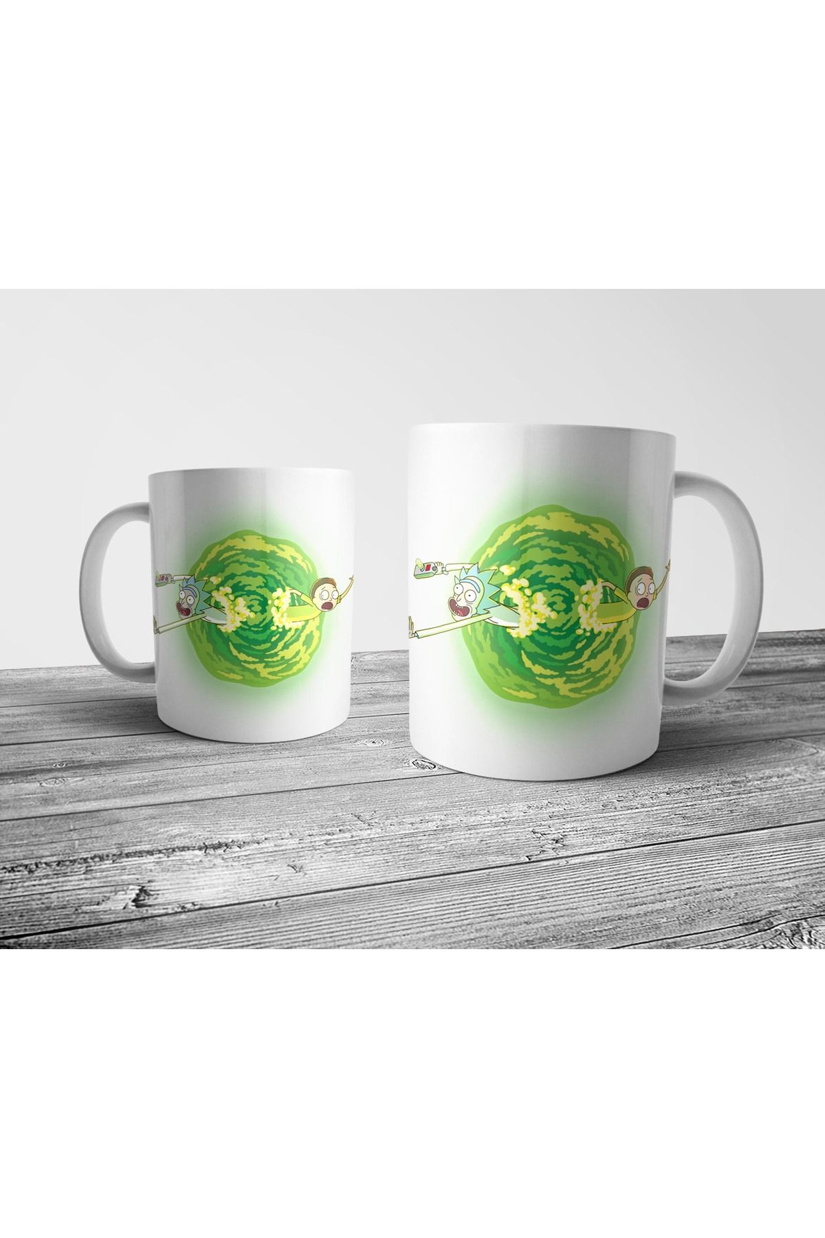 Pixxa Rick and Morty Kupa Bardak Model 14