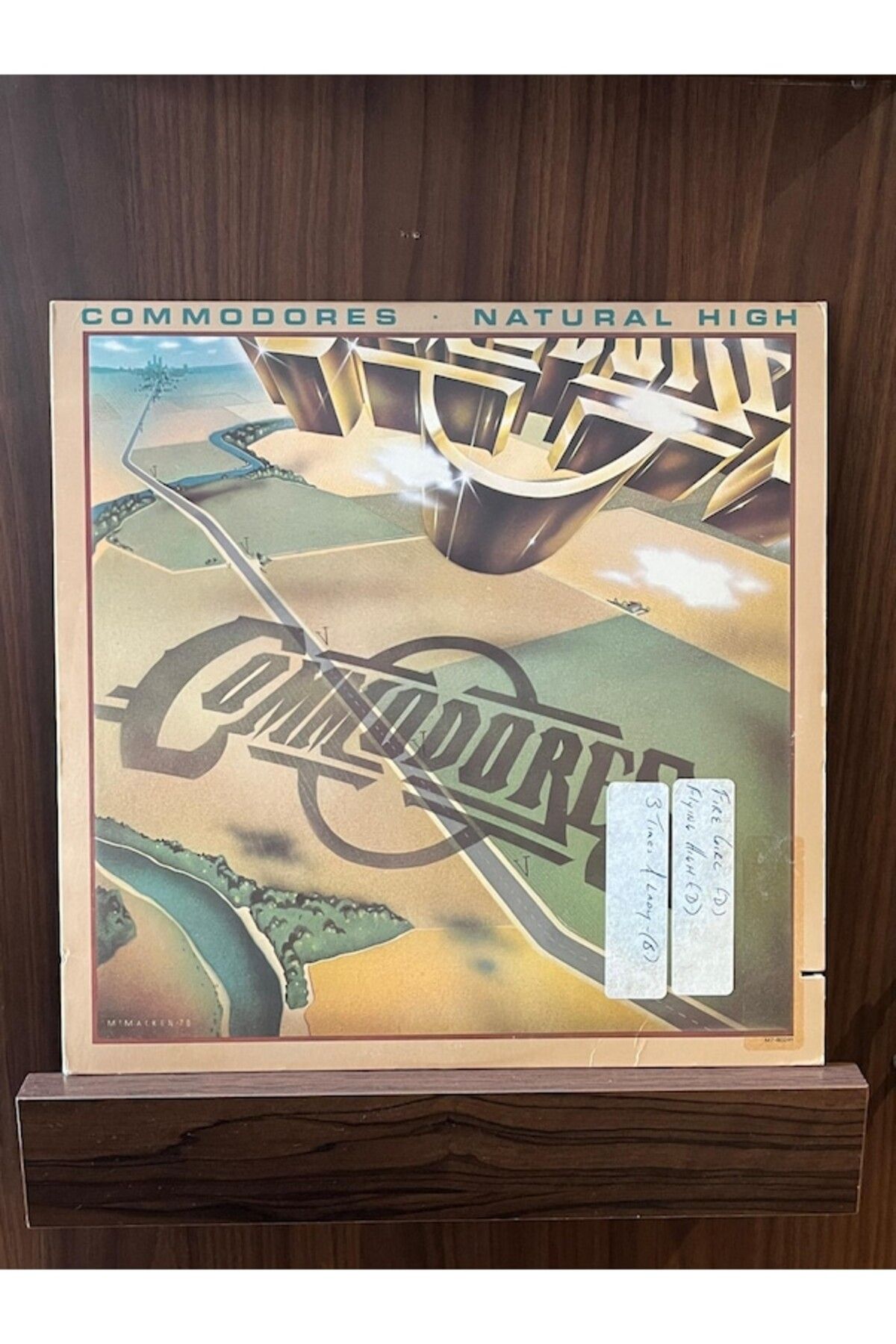 Ege Kitap ve Plak Evi Commodores - Natural High , 1978 Lp Soul