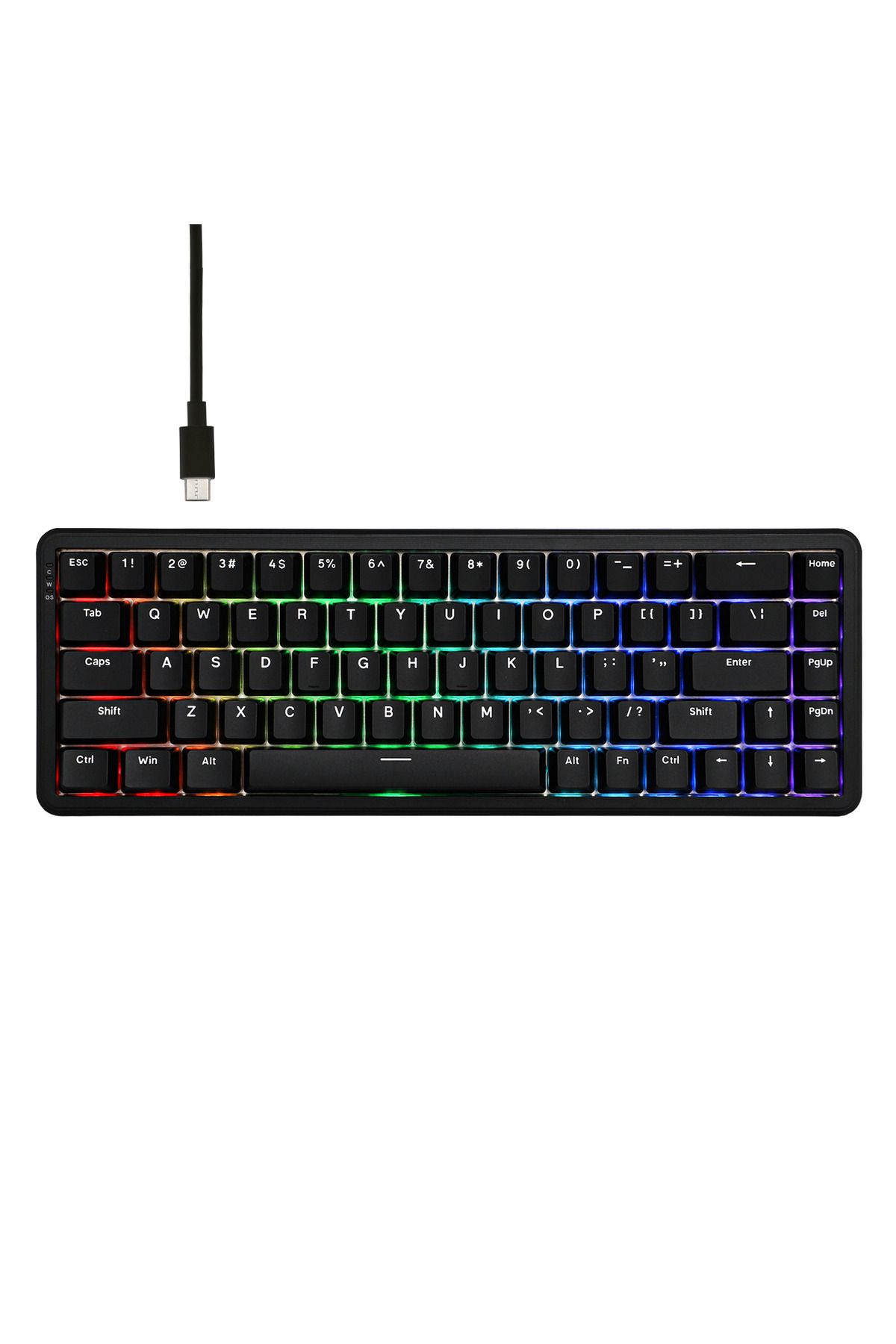 Coverzone Ajazz AK680 Max HE Kablolu Manyetik Switch Klavye-8000Hz-0.125Ms