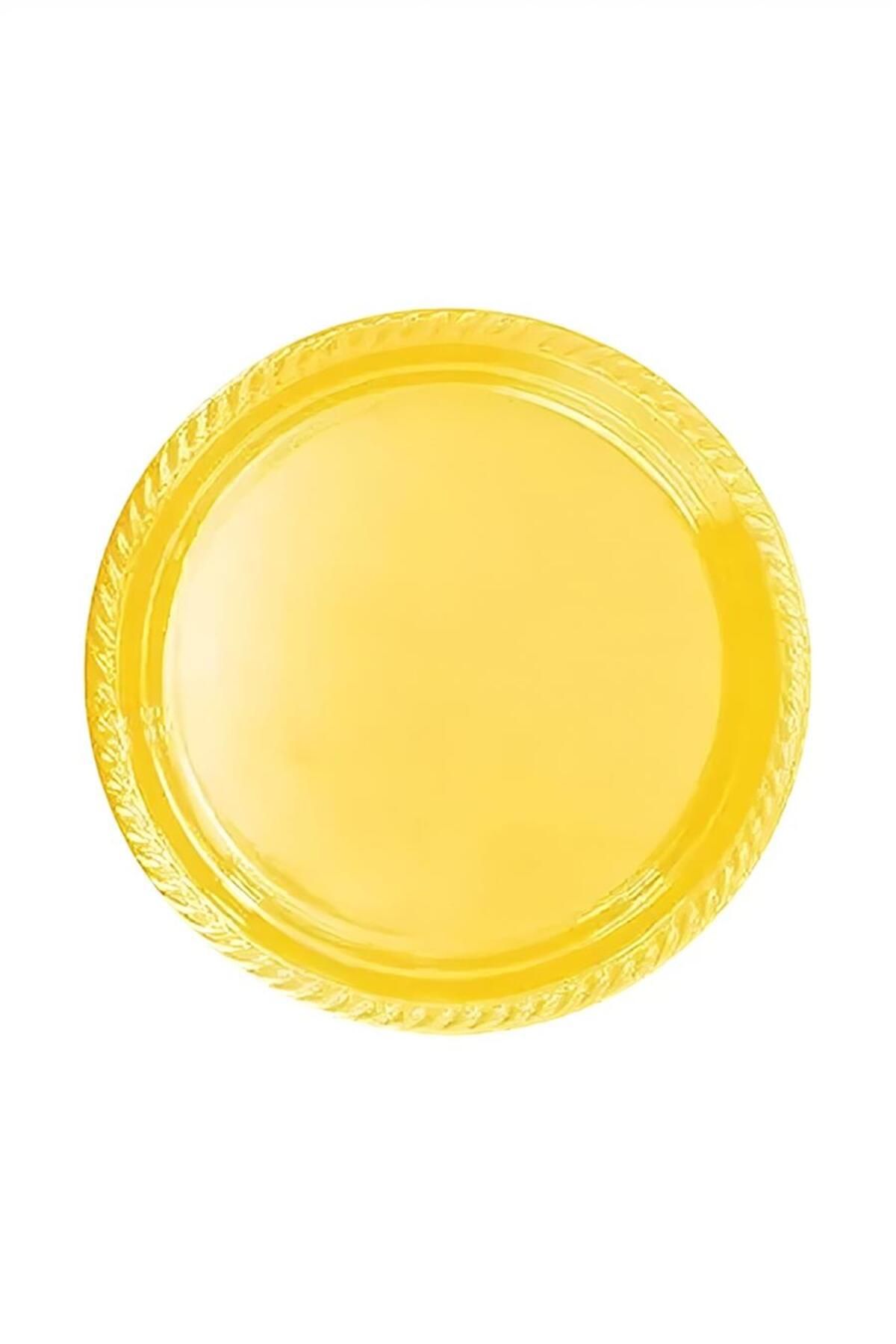 supertrend Sarı Plastik Tabak