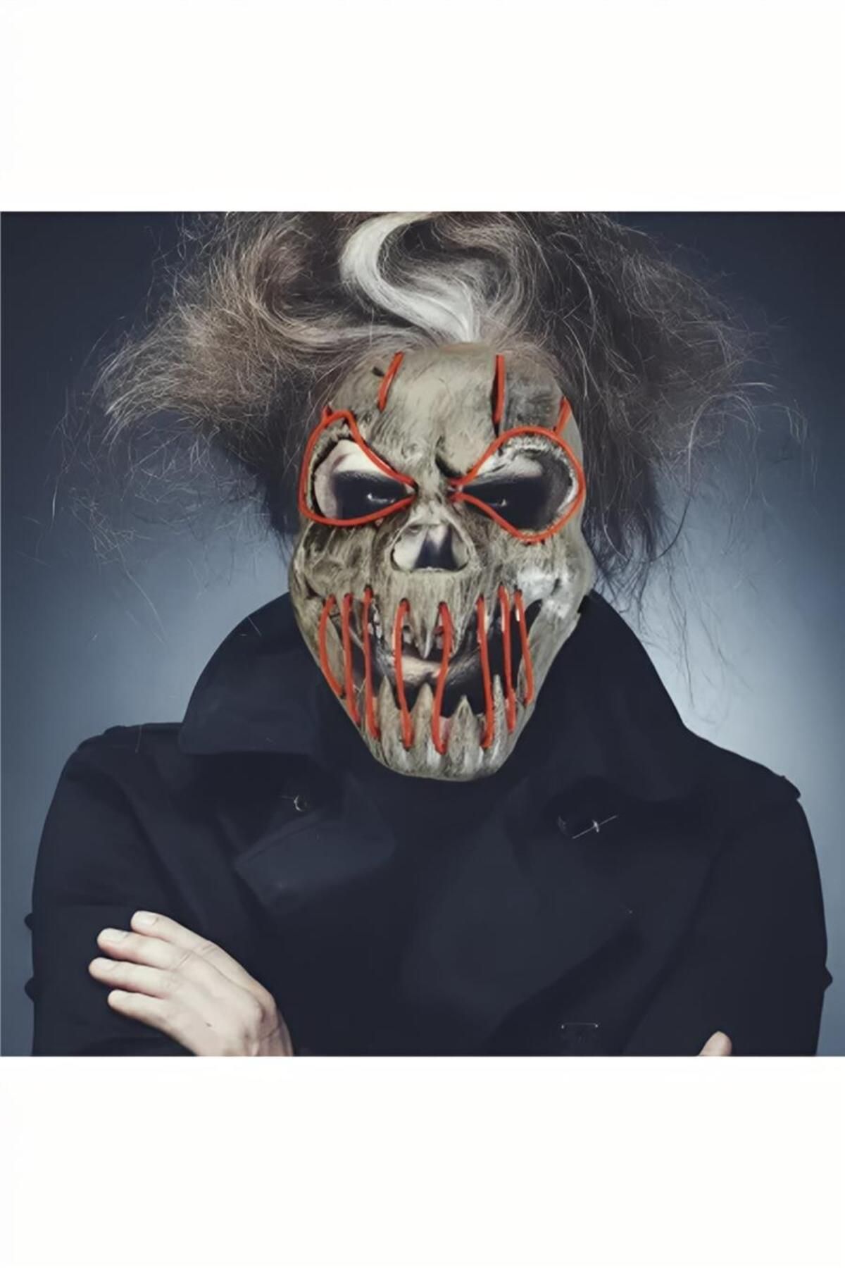 playzone Halloween Aksesuar -Işıklı Maske-