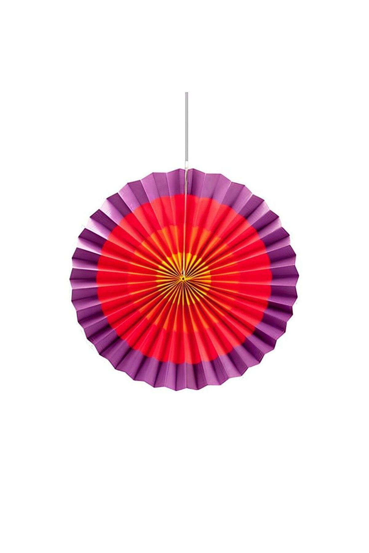 playzone Rengarenk Yelpaze Süs 25 cm
