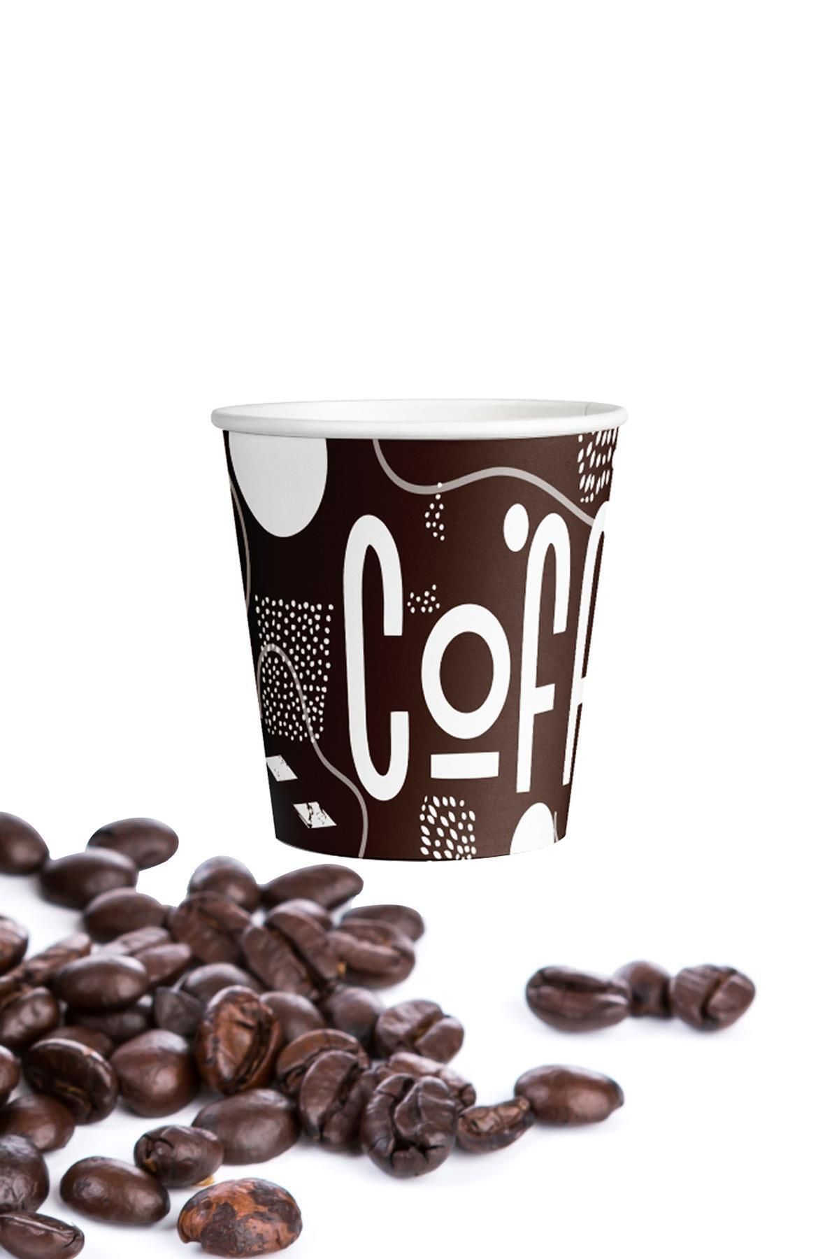 alsepeteavm Roll-up Türk Kahvesi Ve Espresso Karton Bardak 4oz 10lu