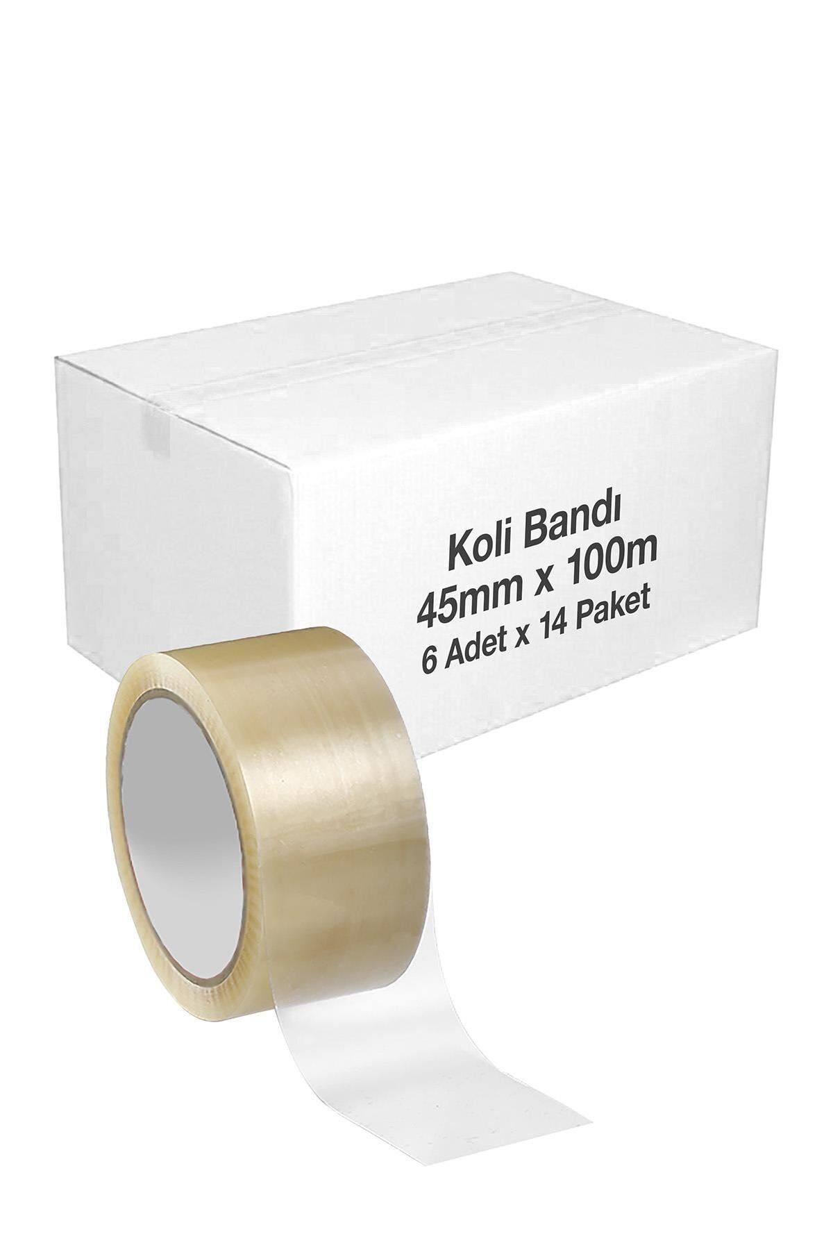 supertrend Süpertrend Elba Koli Bandı 4,5cmx100m 6lı X 14 Paket (koli)