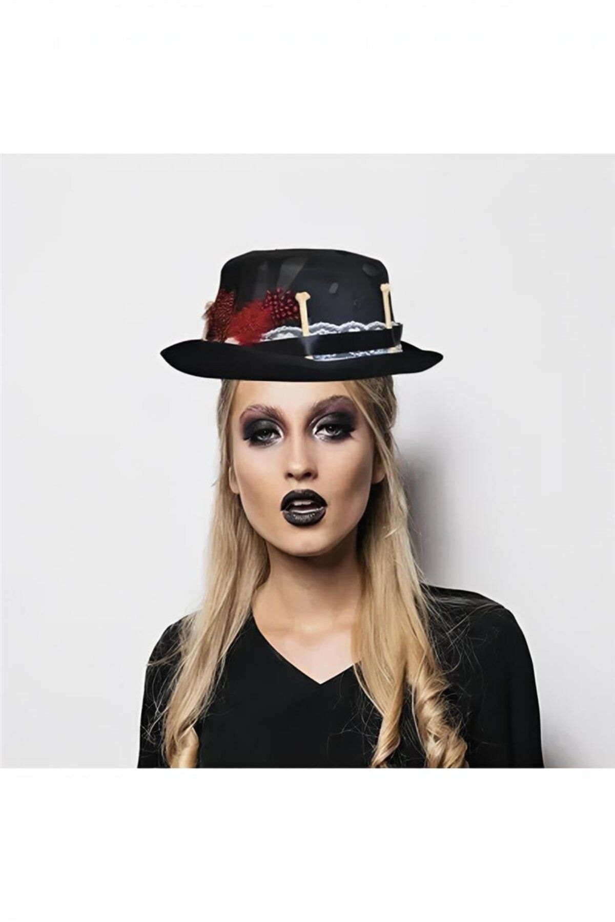 alsepeteavm Halloween Voodoo Şapka