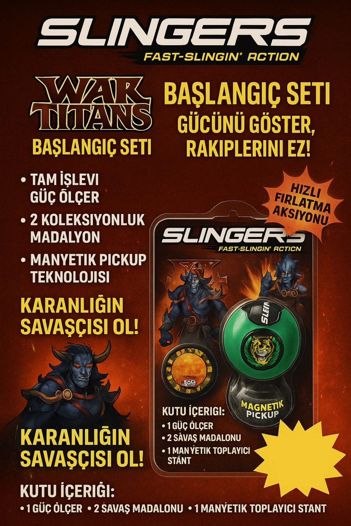 ED SLINGERS BAŞLANGIÇ SETİ