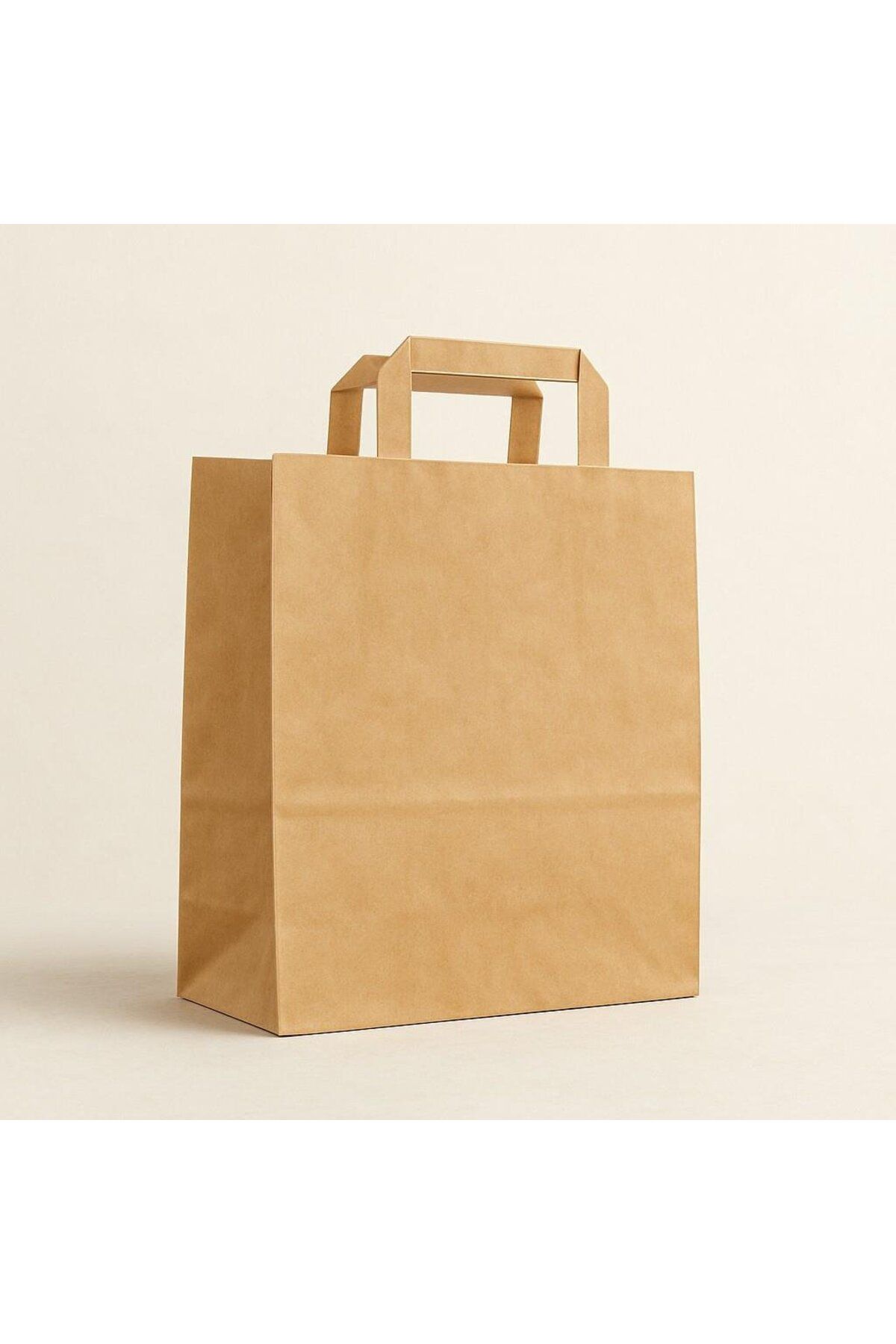 supertrend Süpertrend Düz Dıştan Saplı Kraft Çanta 26 X 29 X 16cm 200lü