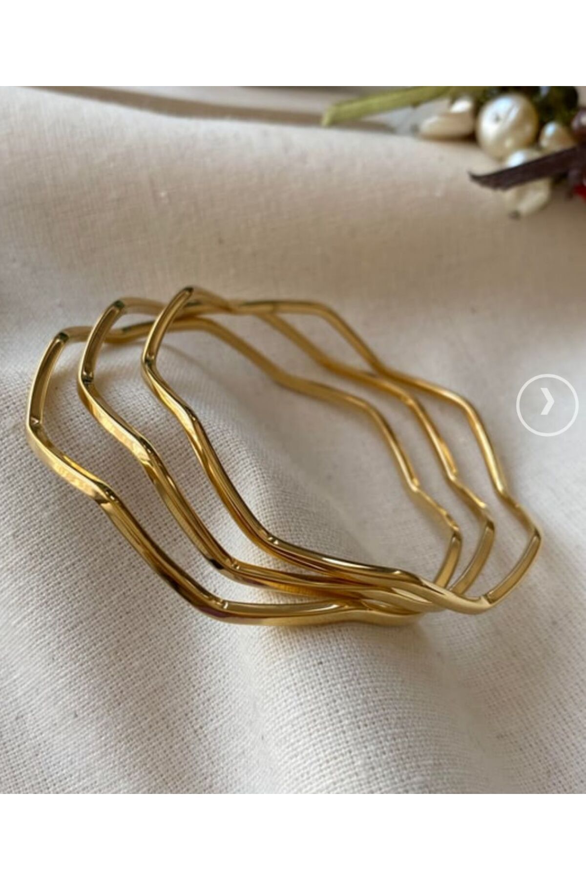 Giz Accesories ÇELİK WAVE BİLEZİK 1 ADET