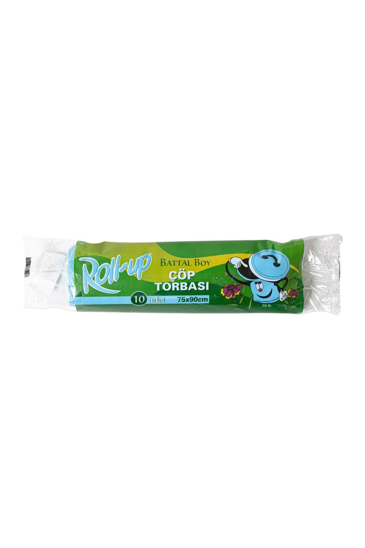 supertrend Süpertrend Roll-up Battal Boy Mavi Çöp Torbası 75x90cm 10 Adet