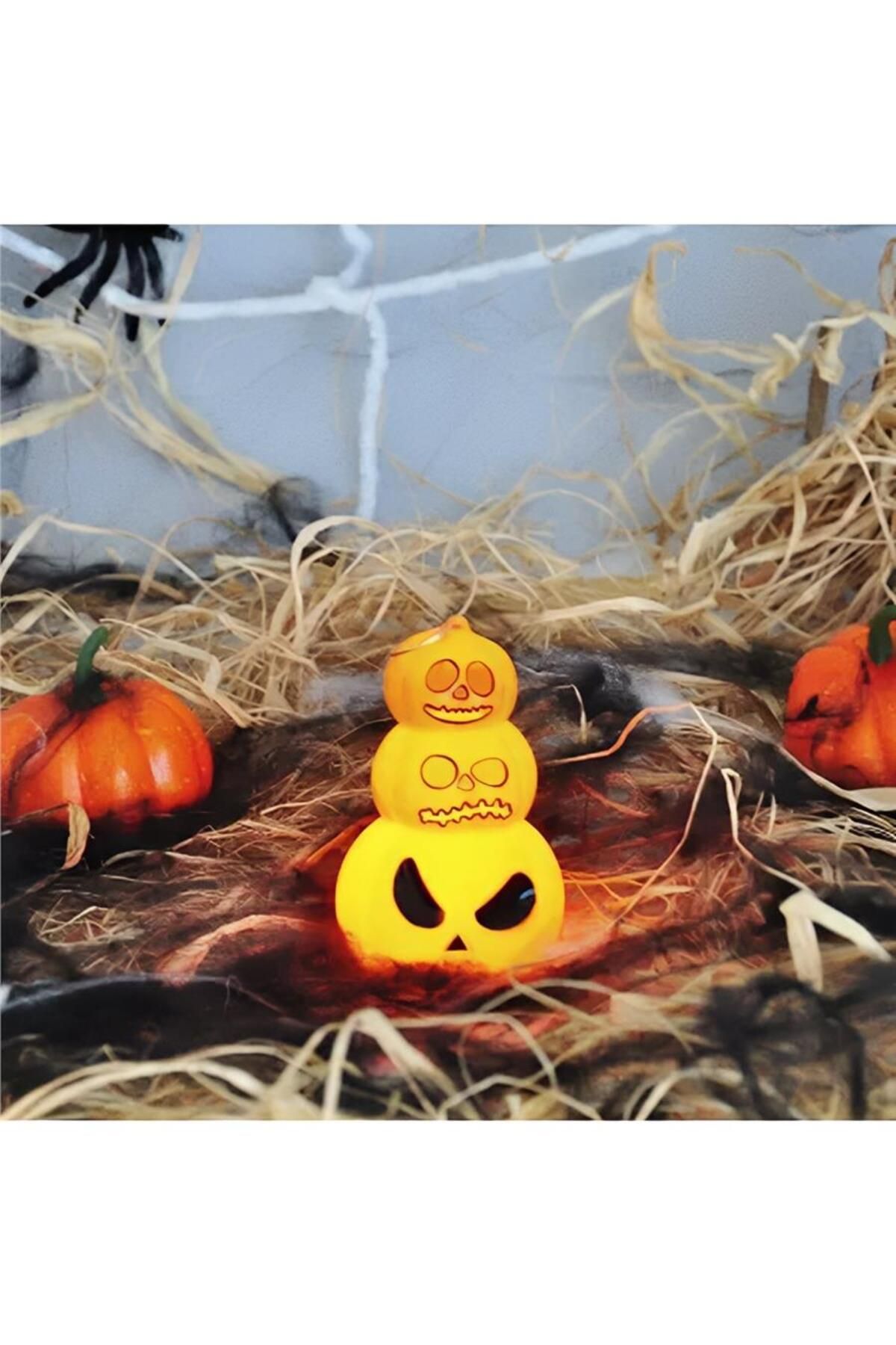 playzone Halloween Işıklı Turuncu Balkabağı