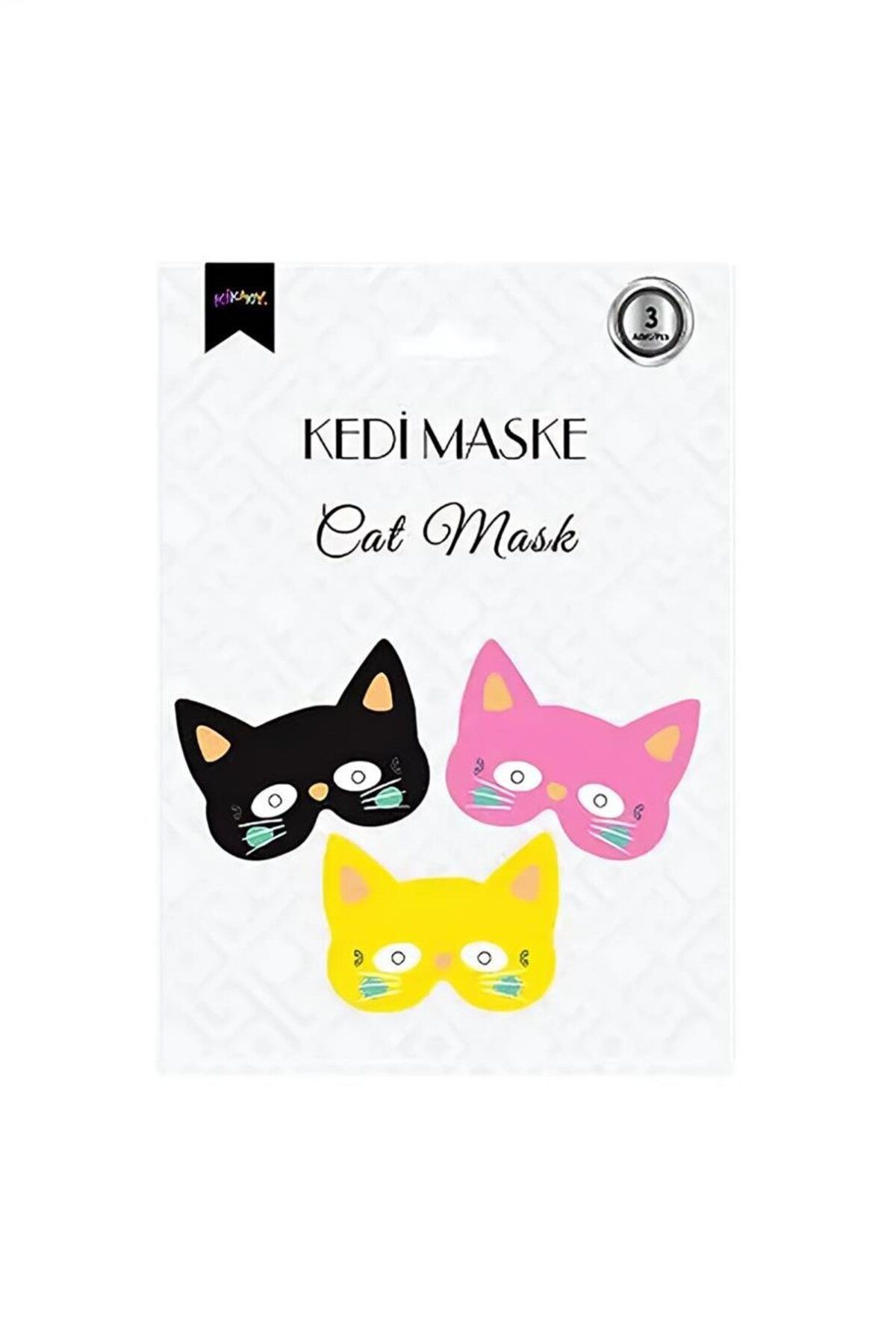 alsepeteavm Kediler Karton Maske
