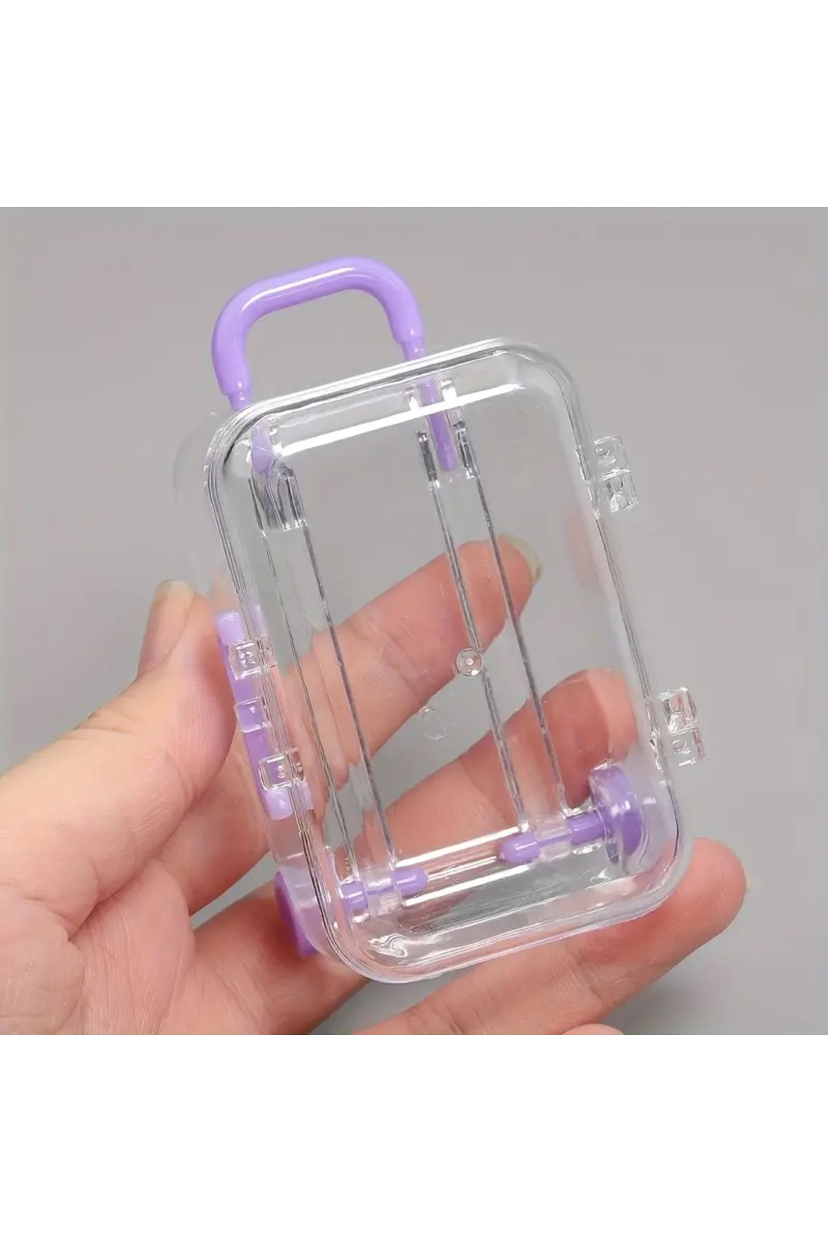 LavinTheMavi Mini Lila Renk Valiz - 1 Parça