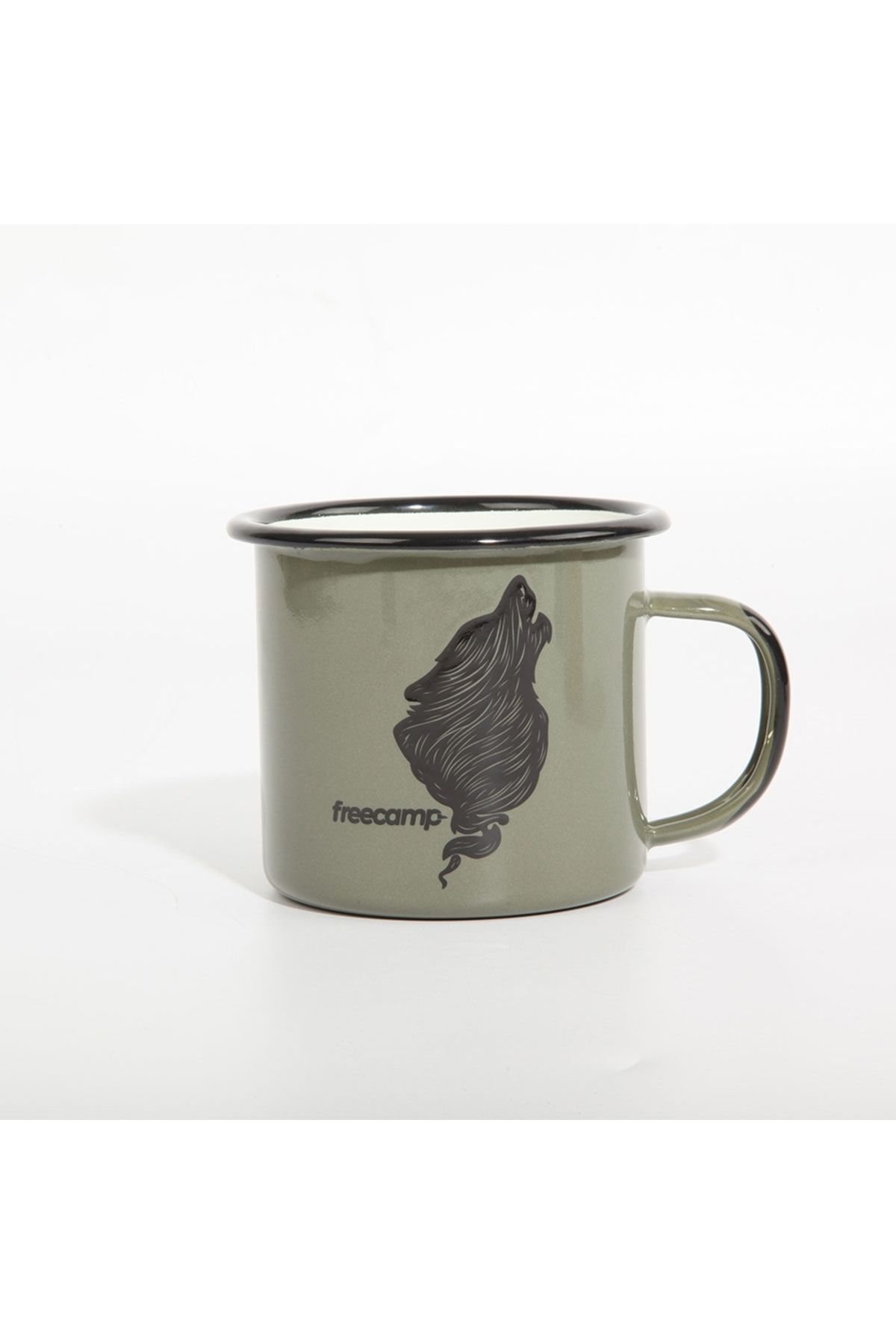 Freecamp Campers Emaye Kupa Mug 350 ML HAKİ