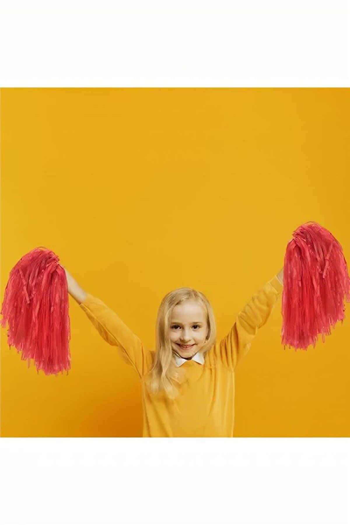 playzone Kırmızı Gösteri Ponponu