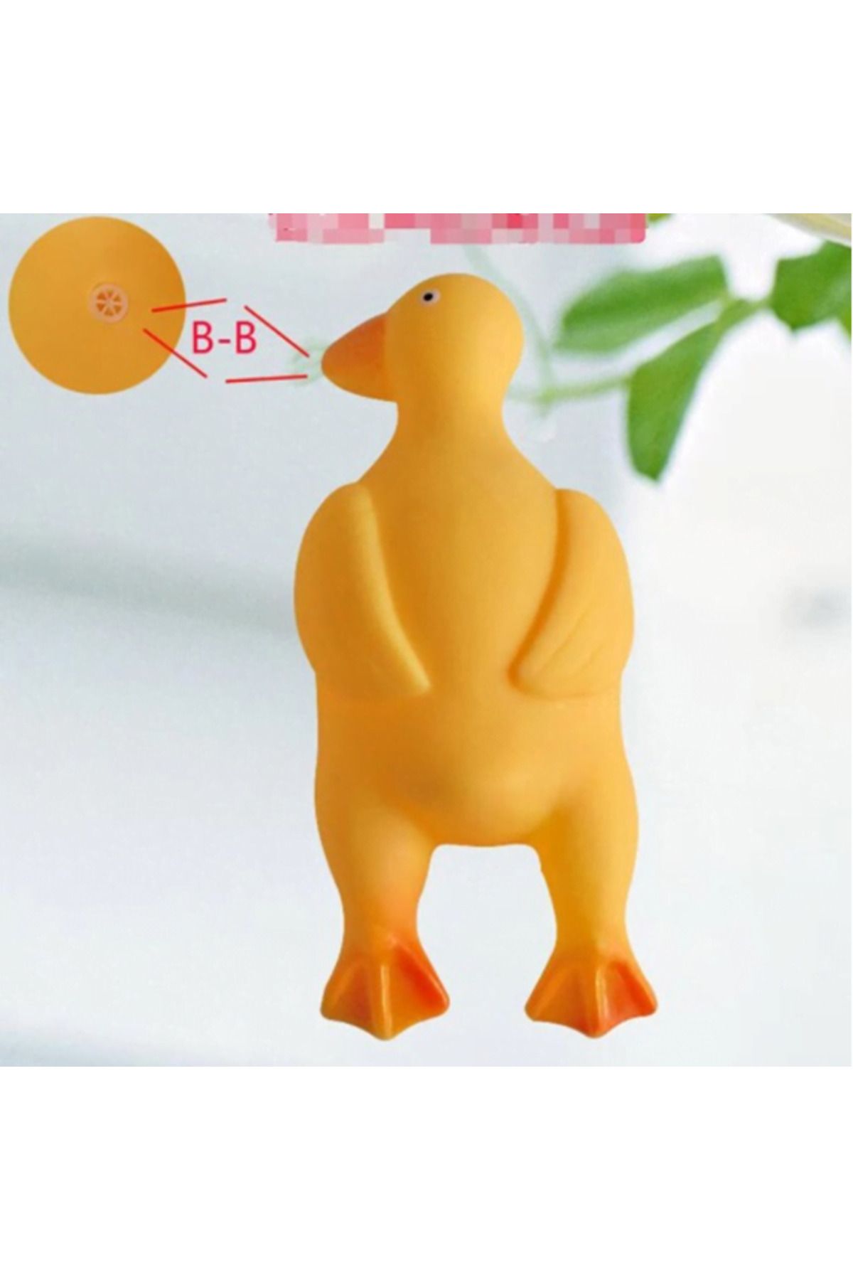 Ropet Jucarie Tipatoare Pentru Caini, Forma De Pui, 16cm, Ropet - One Size