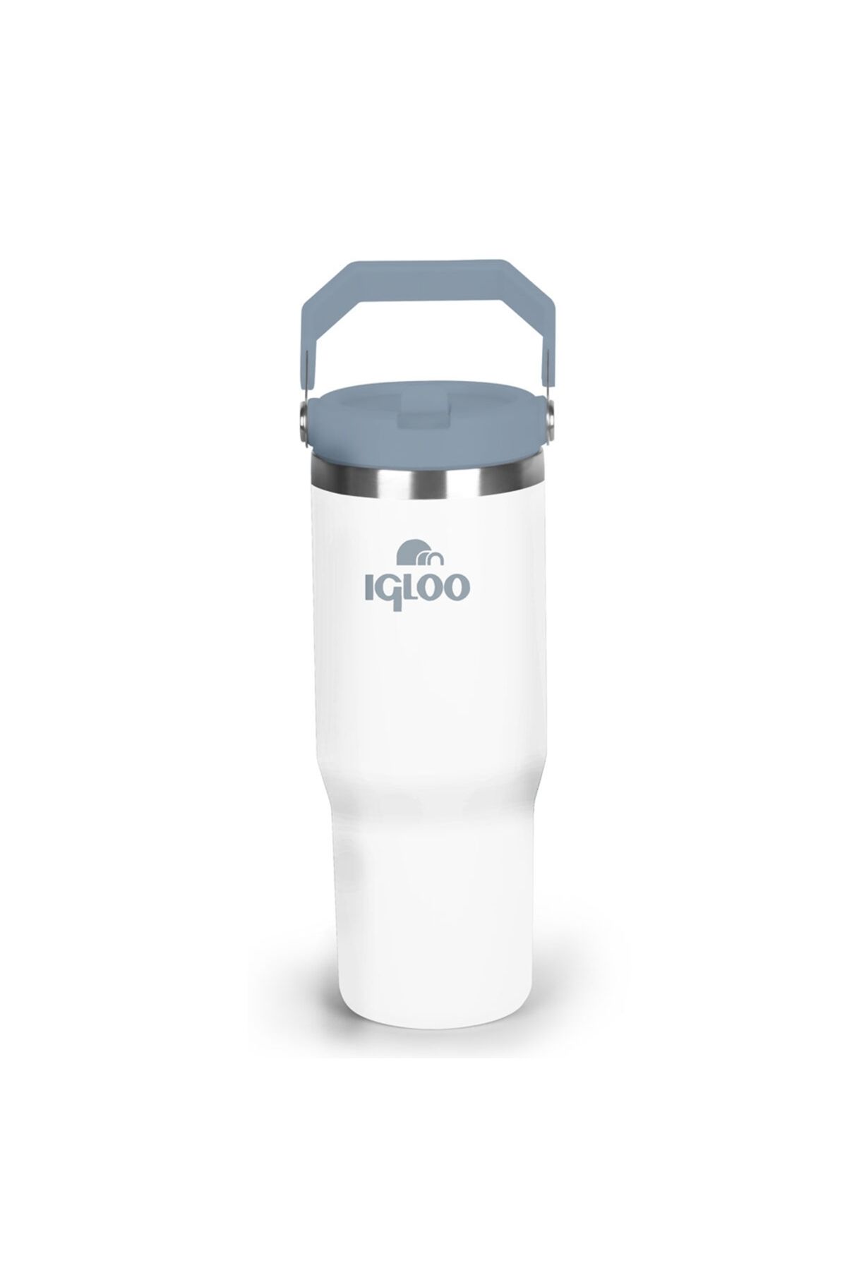 IGLOO İgloo Powder Termos 900 ML Pipetli Termos Bardak Beyaz/Gri