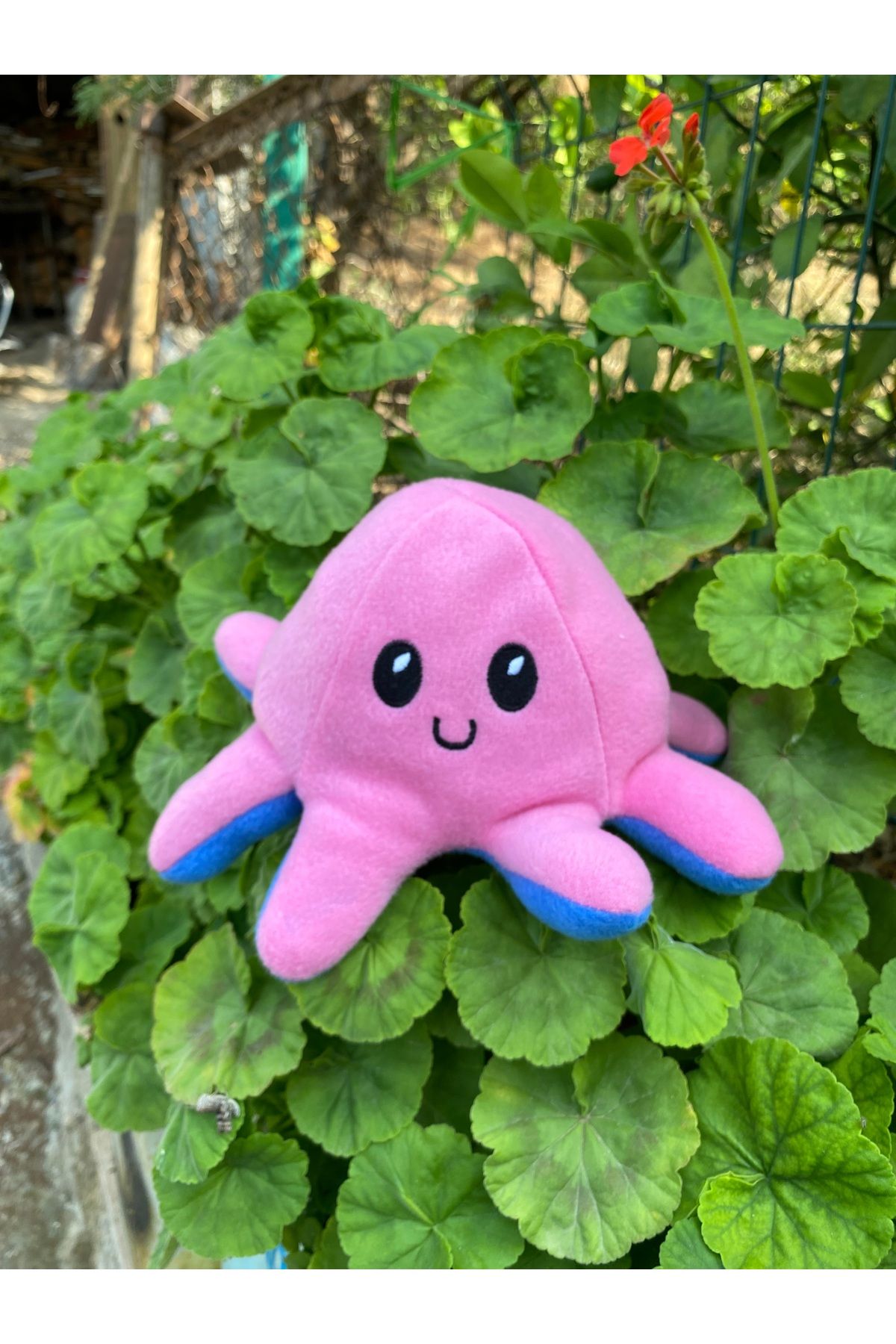 abanasa abanasa AHTAPOT PELUŞ OYUNCA İKİ YÜZLÜ 25 CM